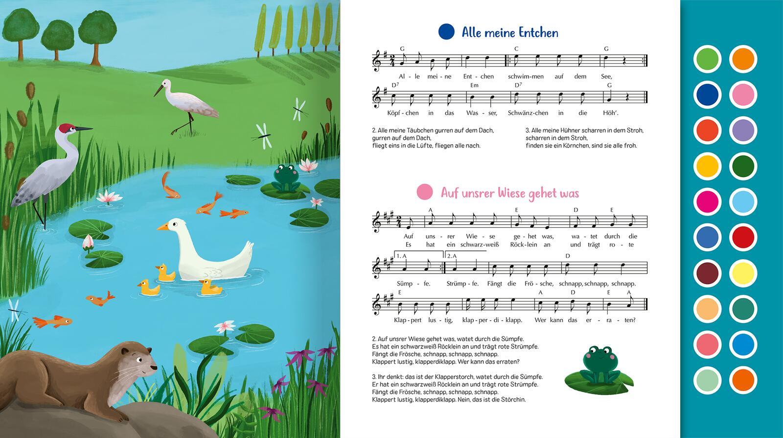 Beispielinhalt (Bild) Sing mit!