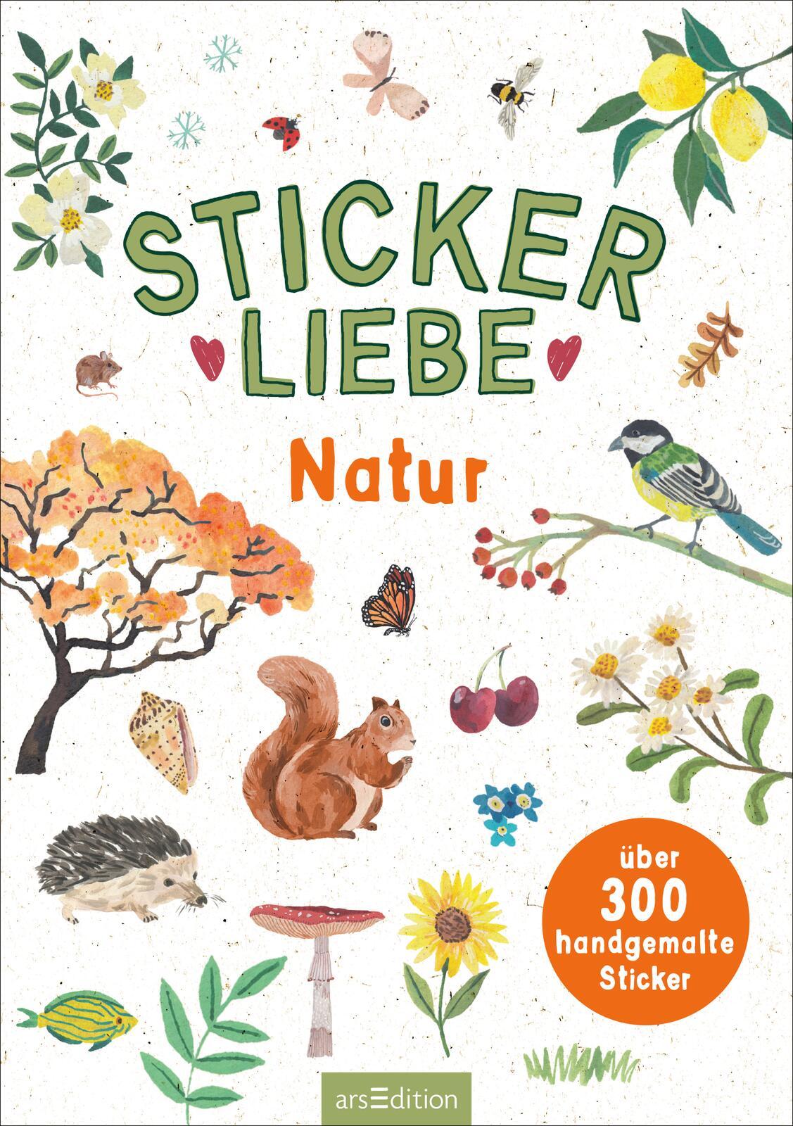 Beispielinhalt (Bild) Stickerliebe - Natur