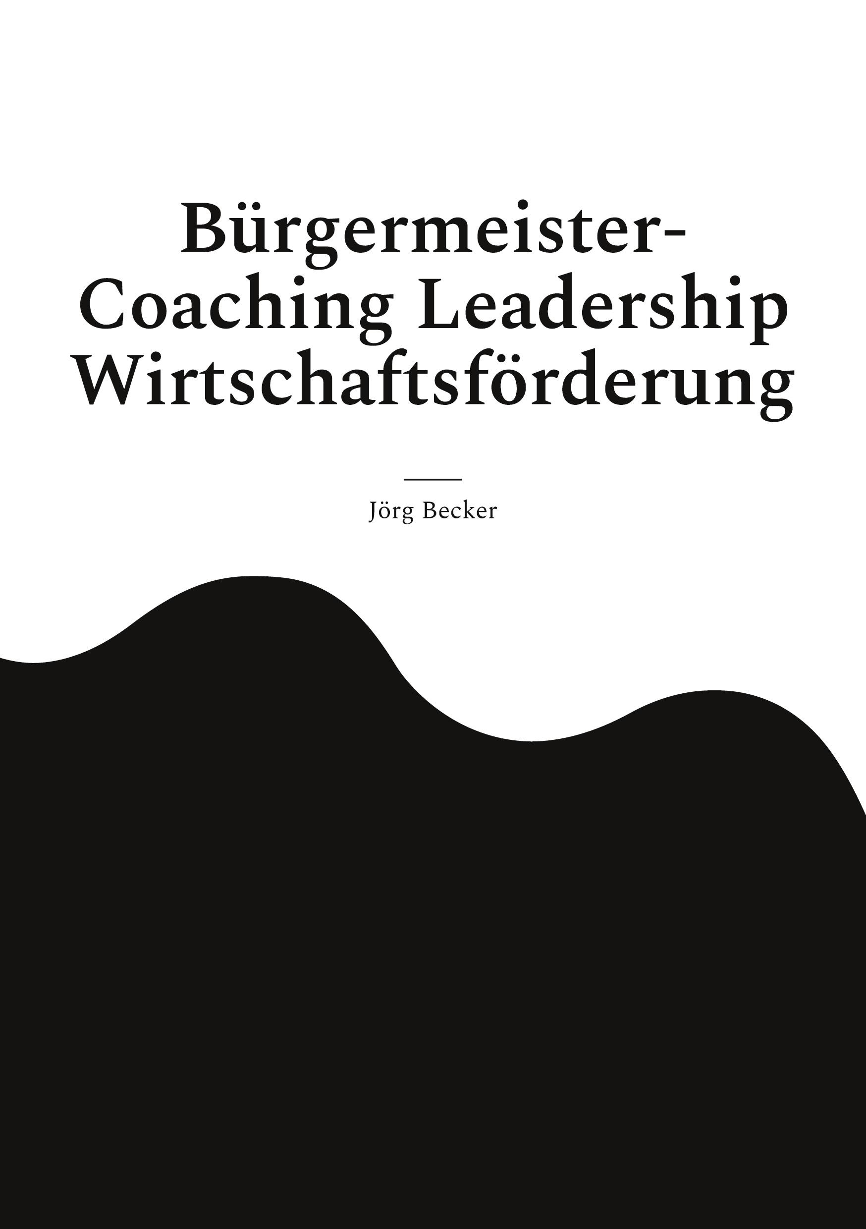 Vorderes Coverbild Bürgermeister-Coaching Leadership Wirtschaftsförderung