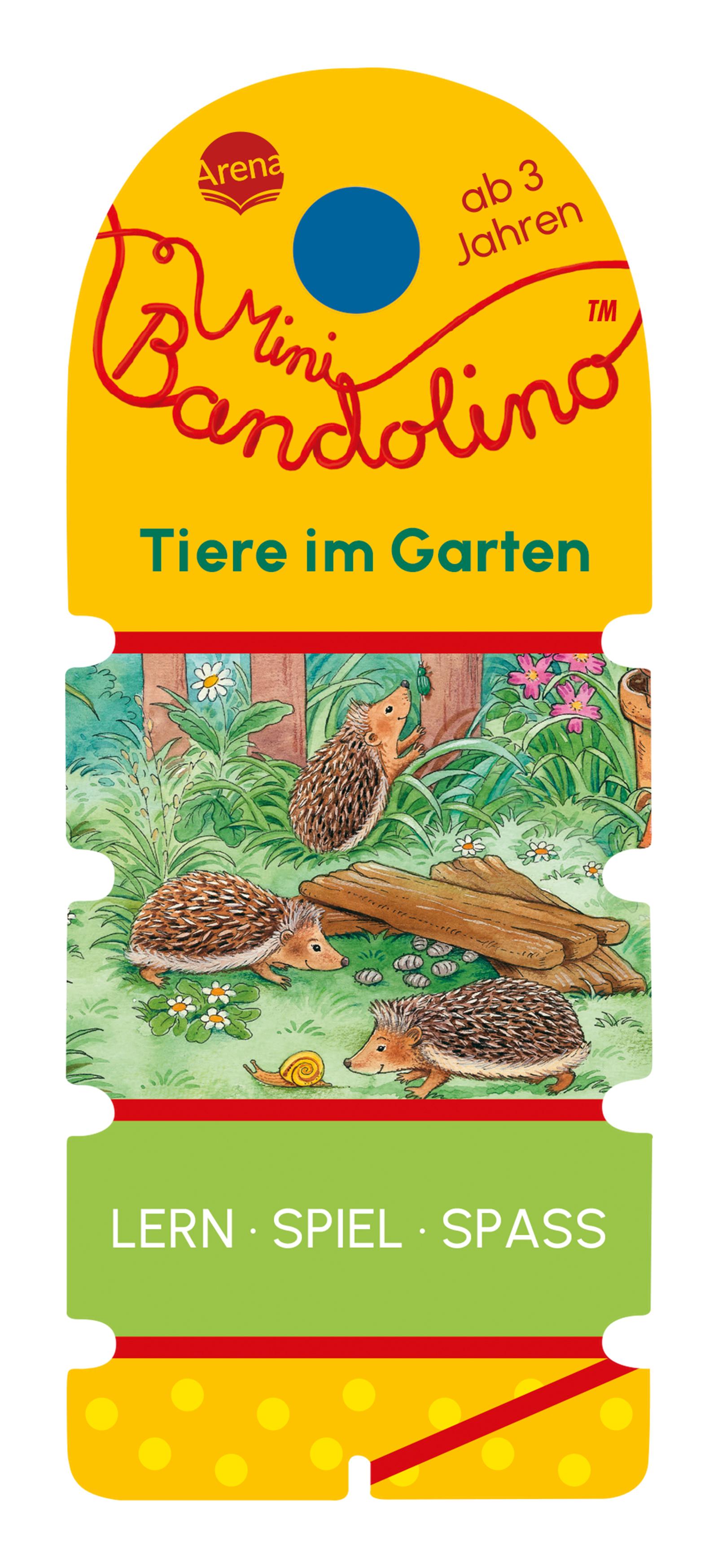 Vorderes Coverbild Mini Bandolino. Tiere im Garten