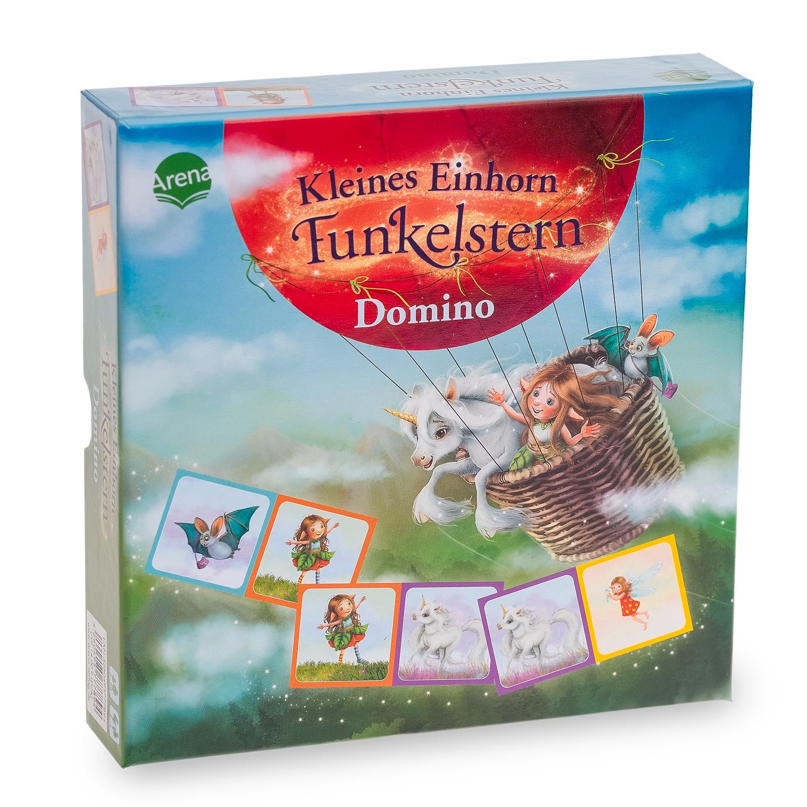 Vorderes Coverbild Kleines Einhorn Funkelstern. Domino