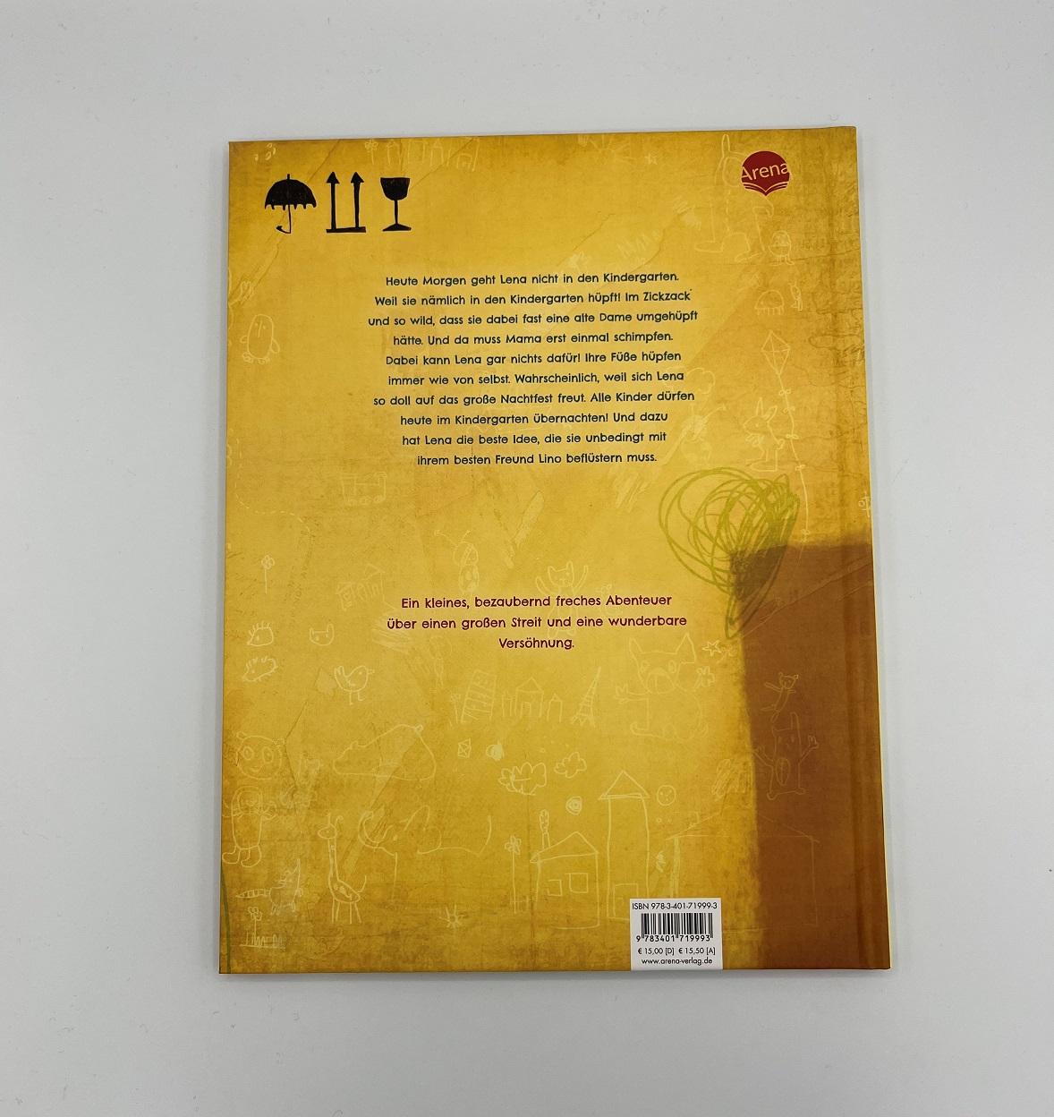 Rückseitencover Lena und Lino. Wer hat hier das Sagen?