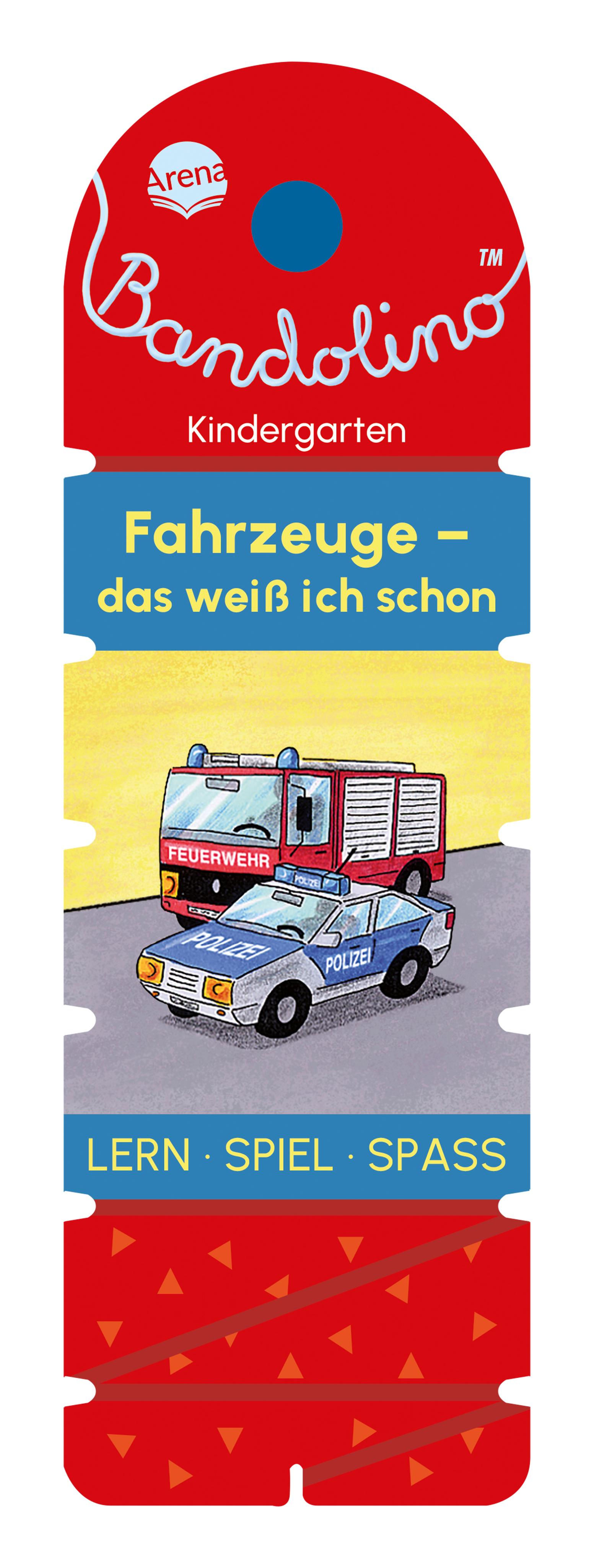Vorderes Coverbild Bandolino. Fahrzeuge - Das weiß ich schon