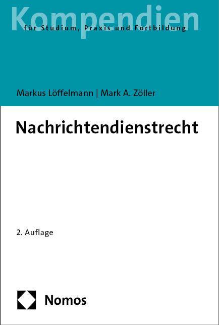 Vorderes Coverbild Nachrichtendienstrecht