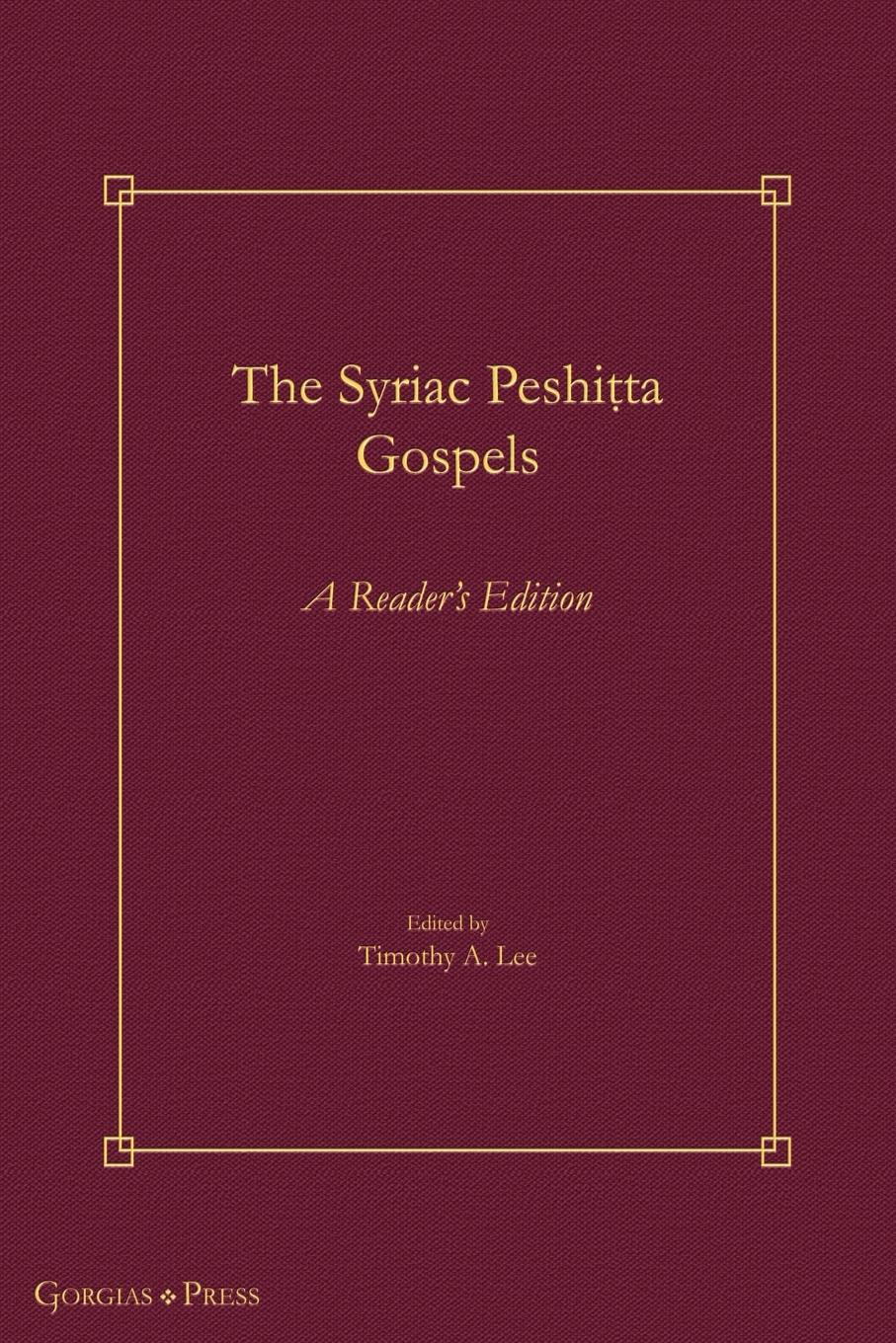 Vorderes Coverbild The Syriac Peshi¿ta Gospels
