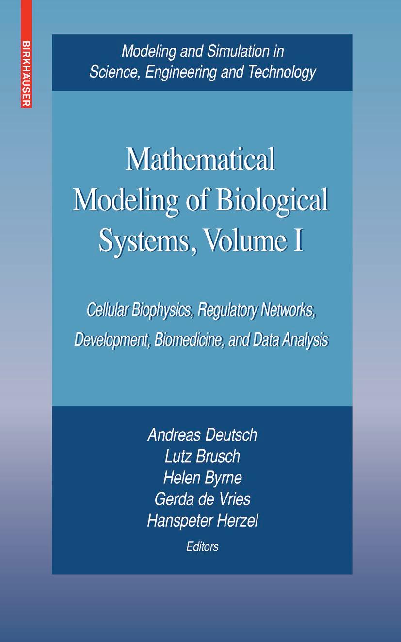 Vorderes Coverbild Mathematical Modeling of Biological Systems, Volume I