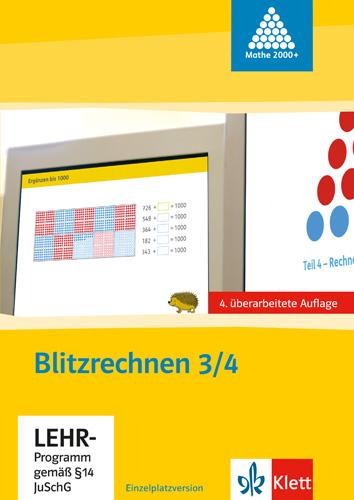 Vorderes Coverbild Das Zahlenbuch. 3. und 4.Schuljahr. Tafelbilder. Blitzrechensoftware. CD-ROM (für Windows ab 98 und Mac ab G4). Neubearbeitung