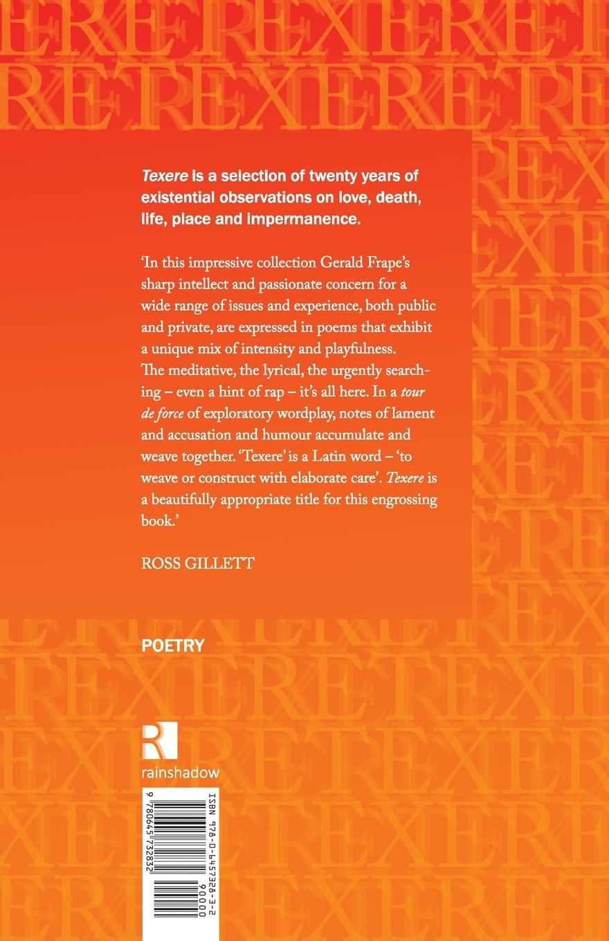 Rückseitencover Texere