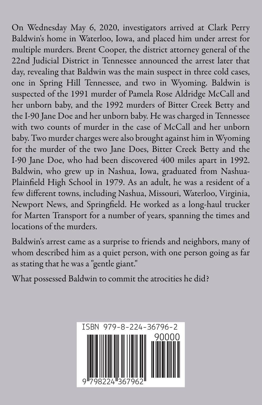 Rückseitencover Clark Baldwin, The Serial Killing Trucker