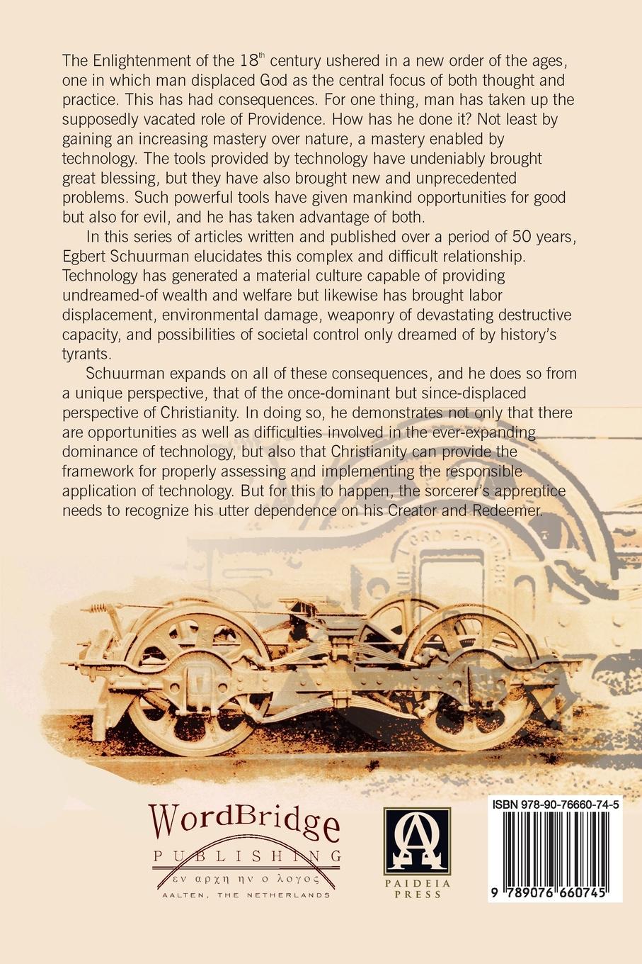 Rückseitencover Technology and Christianity