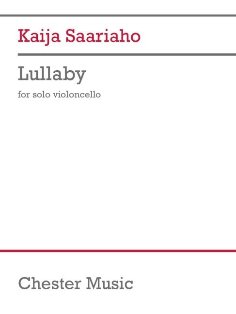 Vorderes Coverbild Saariaho: Lullaby for Solo Cello