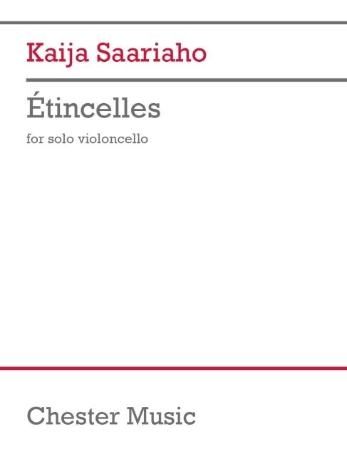 Vorderes Coverbild Saariaho: Entincelles for Solo Cello