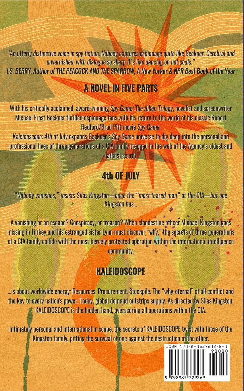 Rückseitencover Kaleidoscope 4th of July