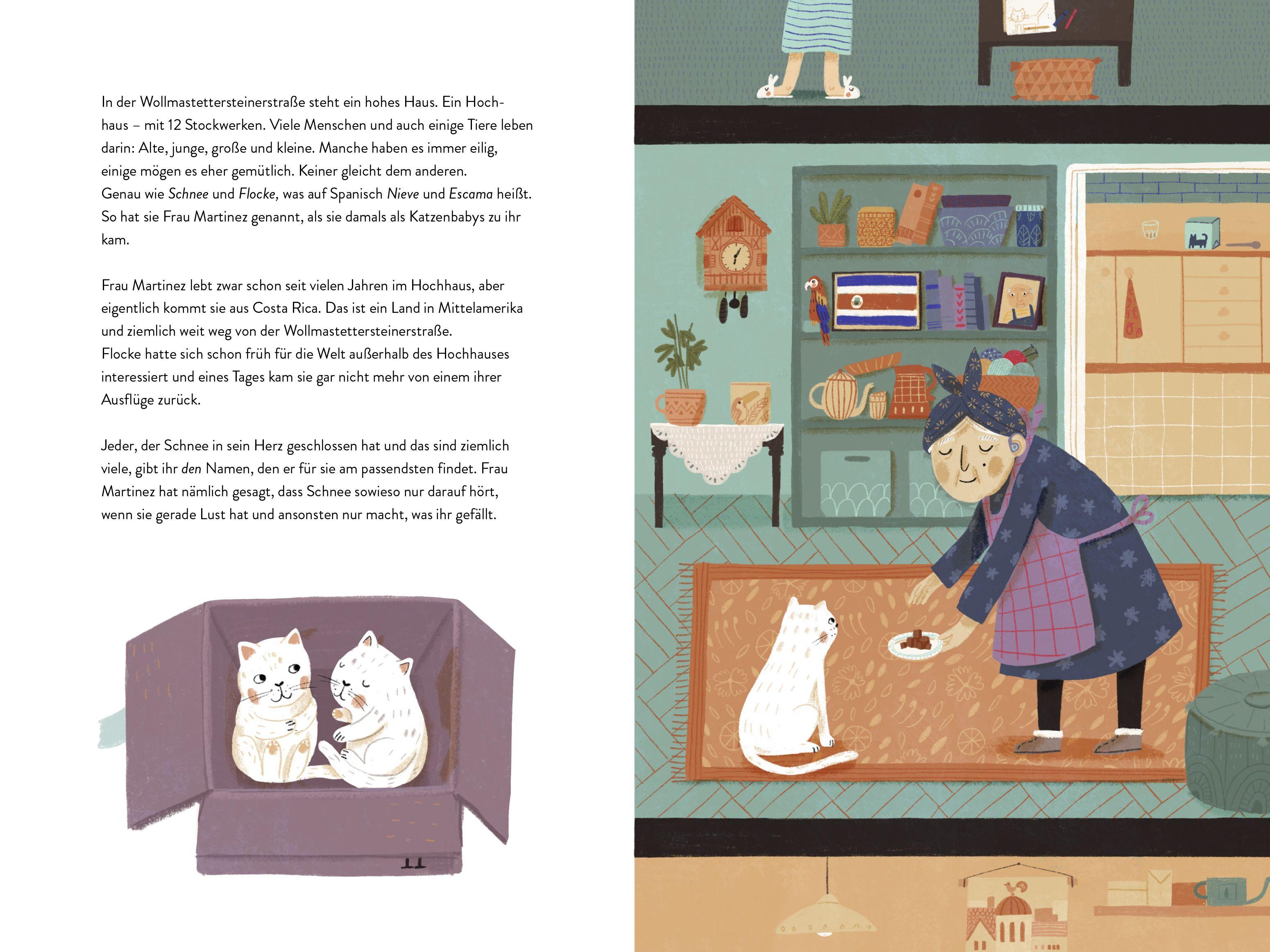 Beispielinhalt (Bild) Die Hochhauskatze