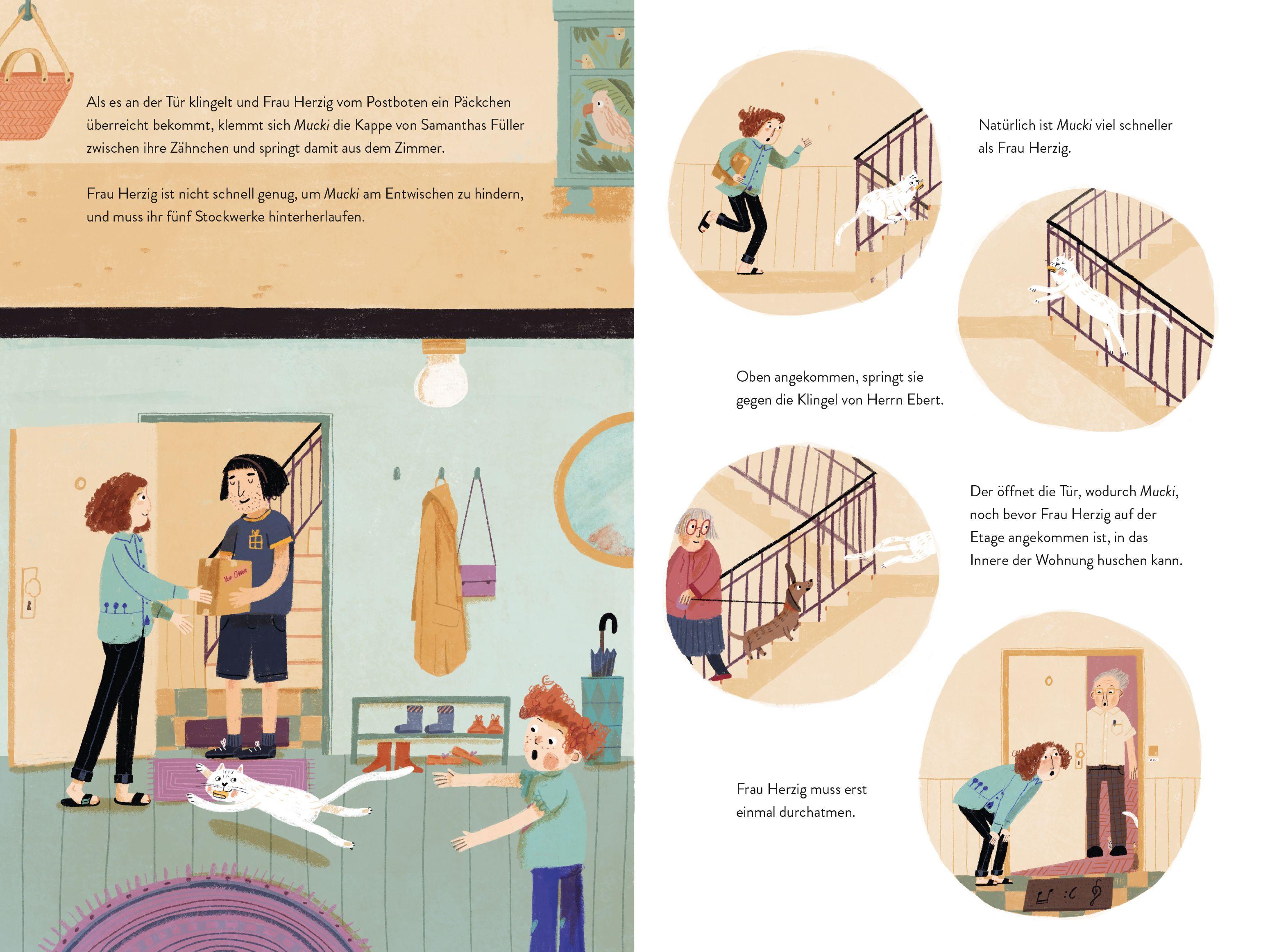 Beispielinhalt (Bild) Die Hochhauskatze