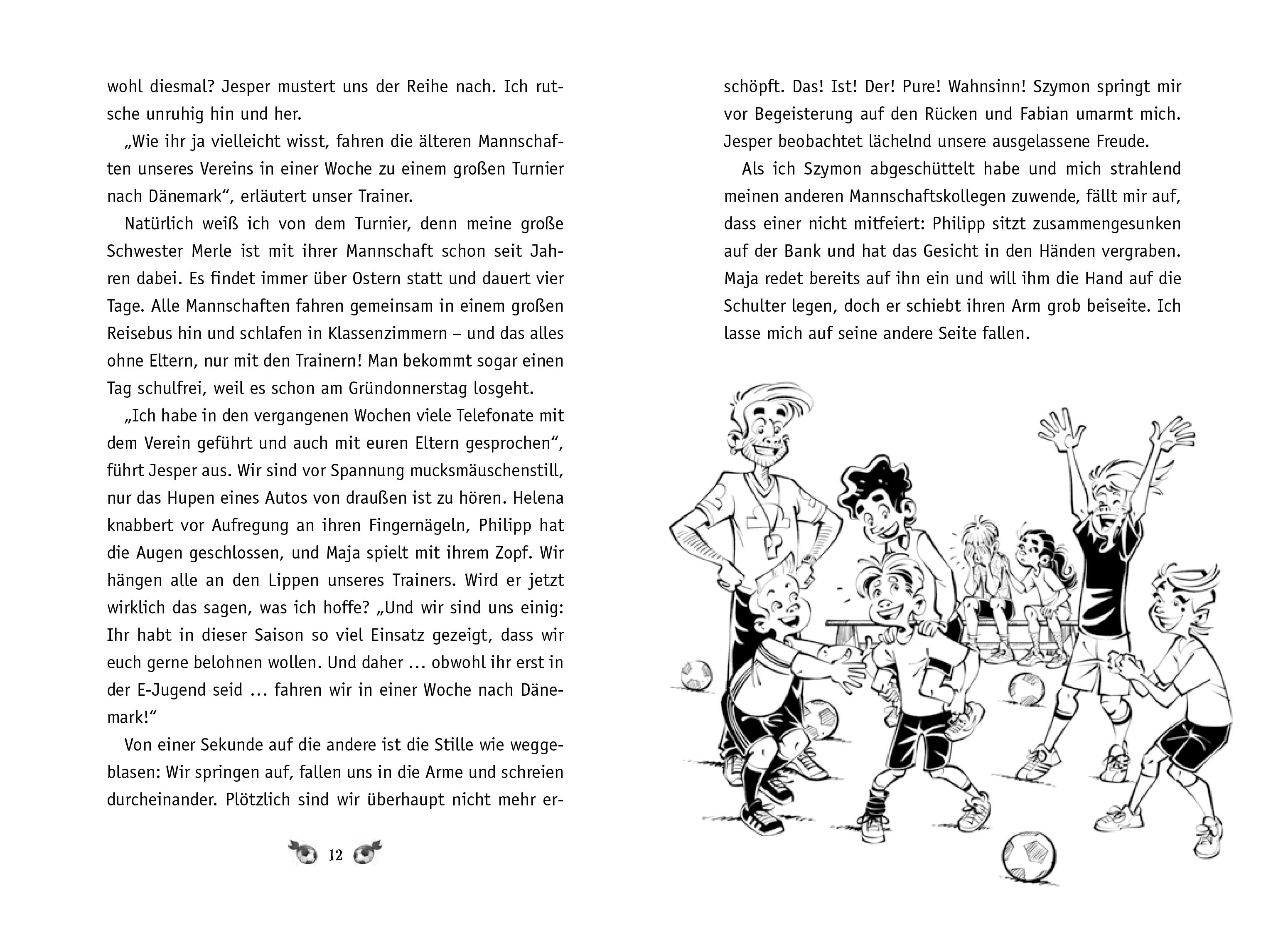 Beispielinhalt (Bild) Die Handball-Piraten (Band 2) - Nicht zu stoppen!