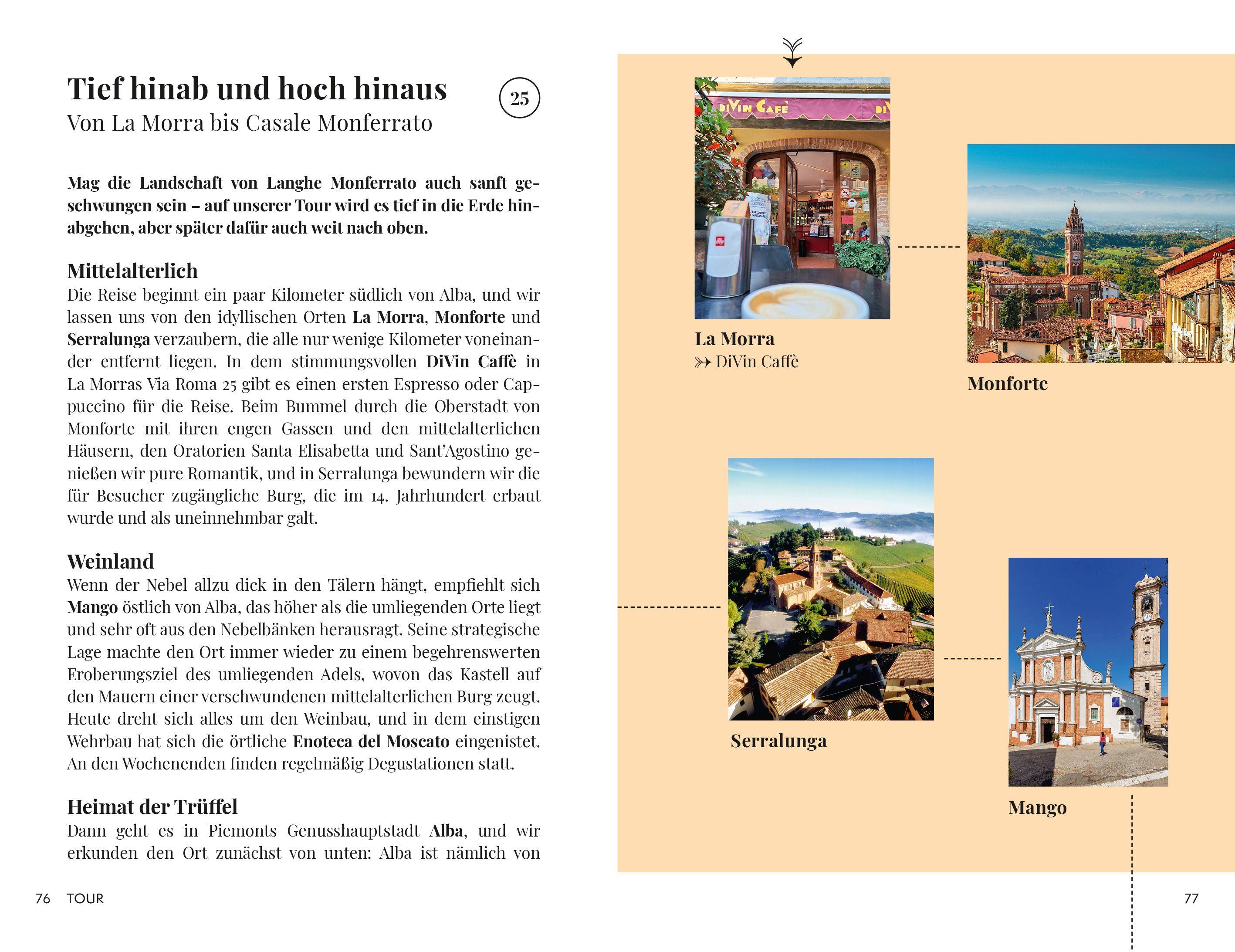 Beispielinhalt (Bild) Essen, Trinken, Erleben - Piemont