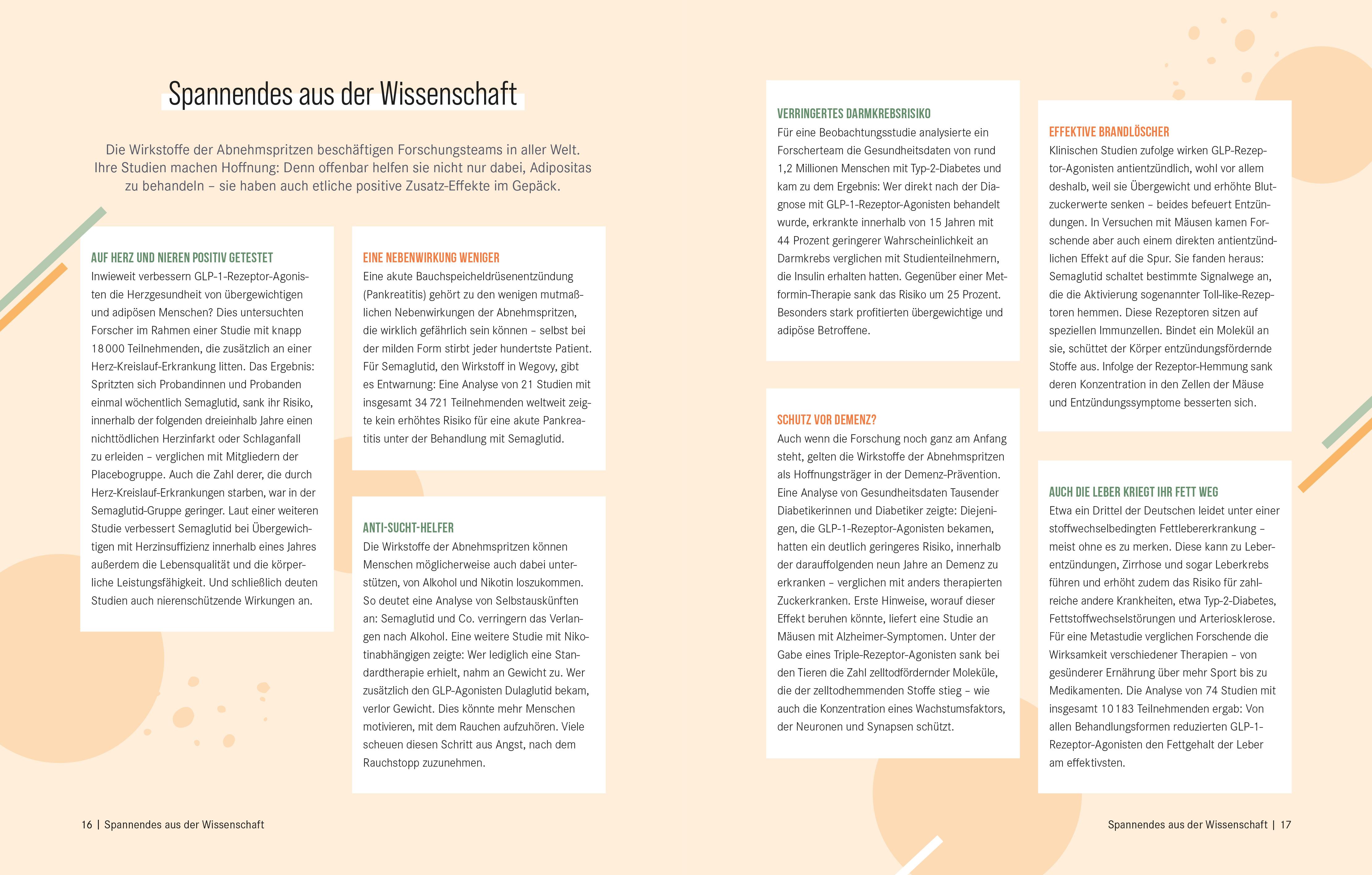 Beispielinhalt (Bild) Für immer schlank - der Masterplan