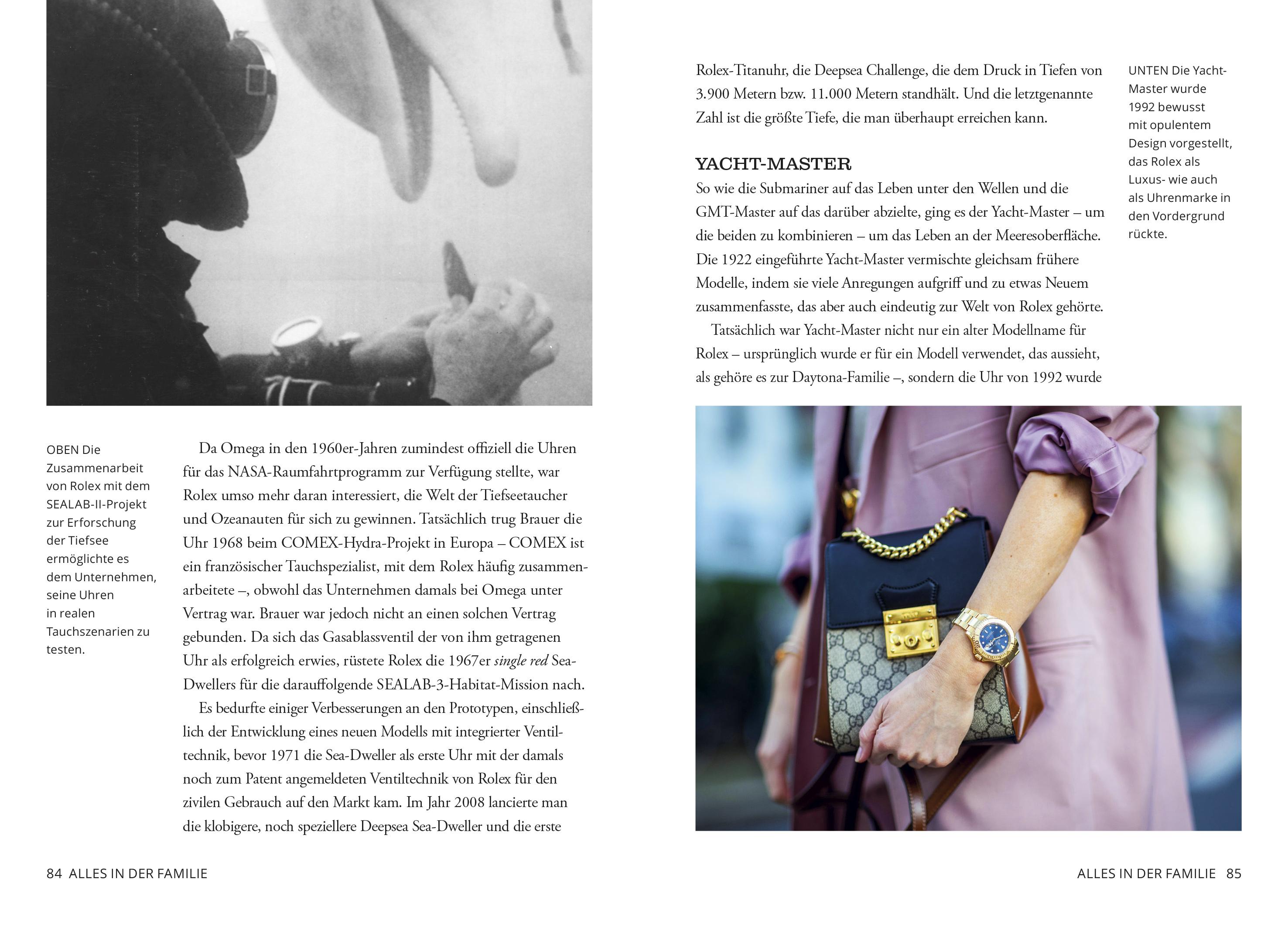 Beispielinhalt (Bild) Little Book of Rolex