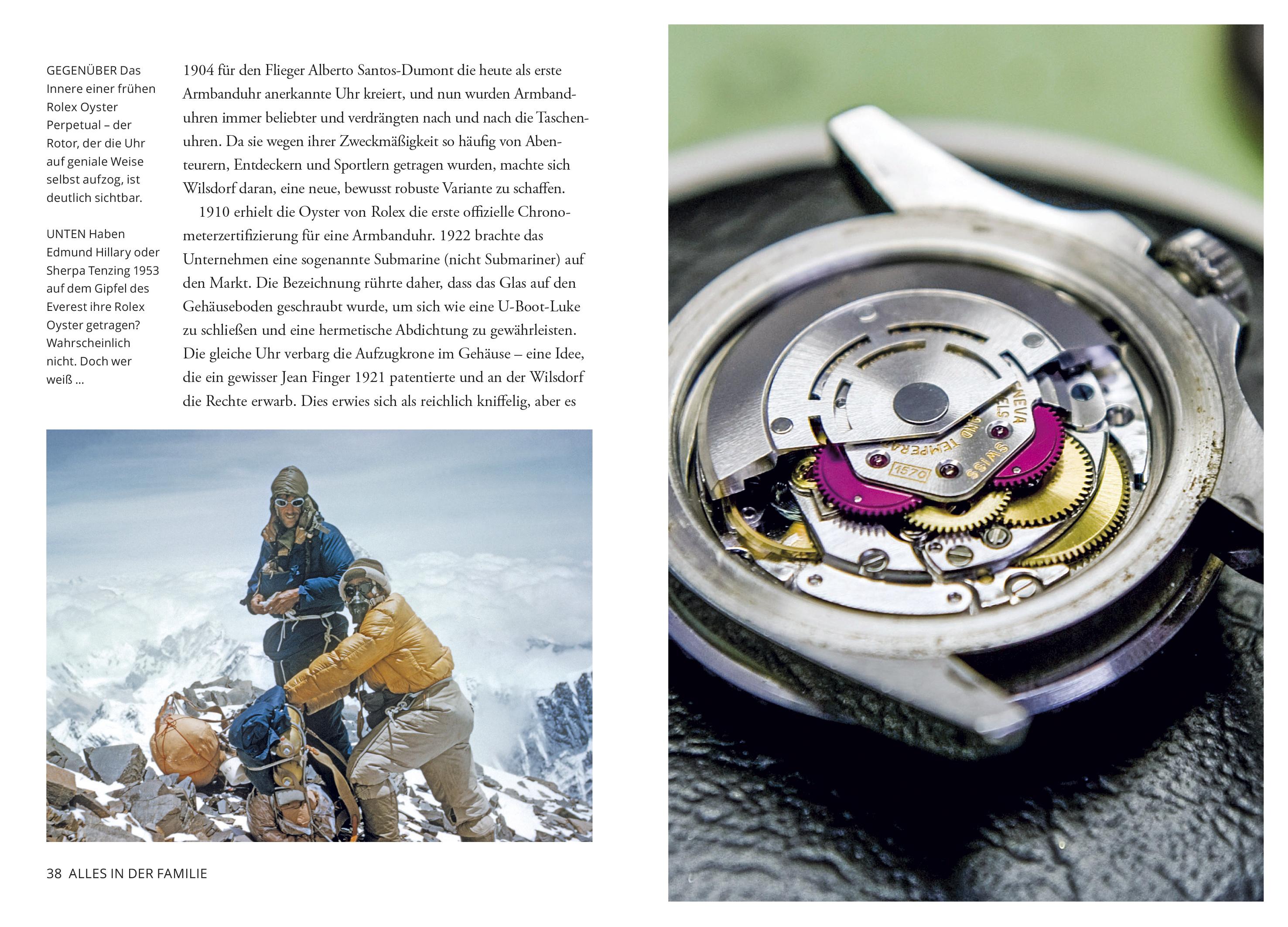 Beispielinhalt (Bild) Little Book of Rolex