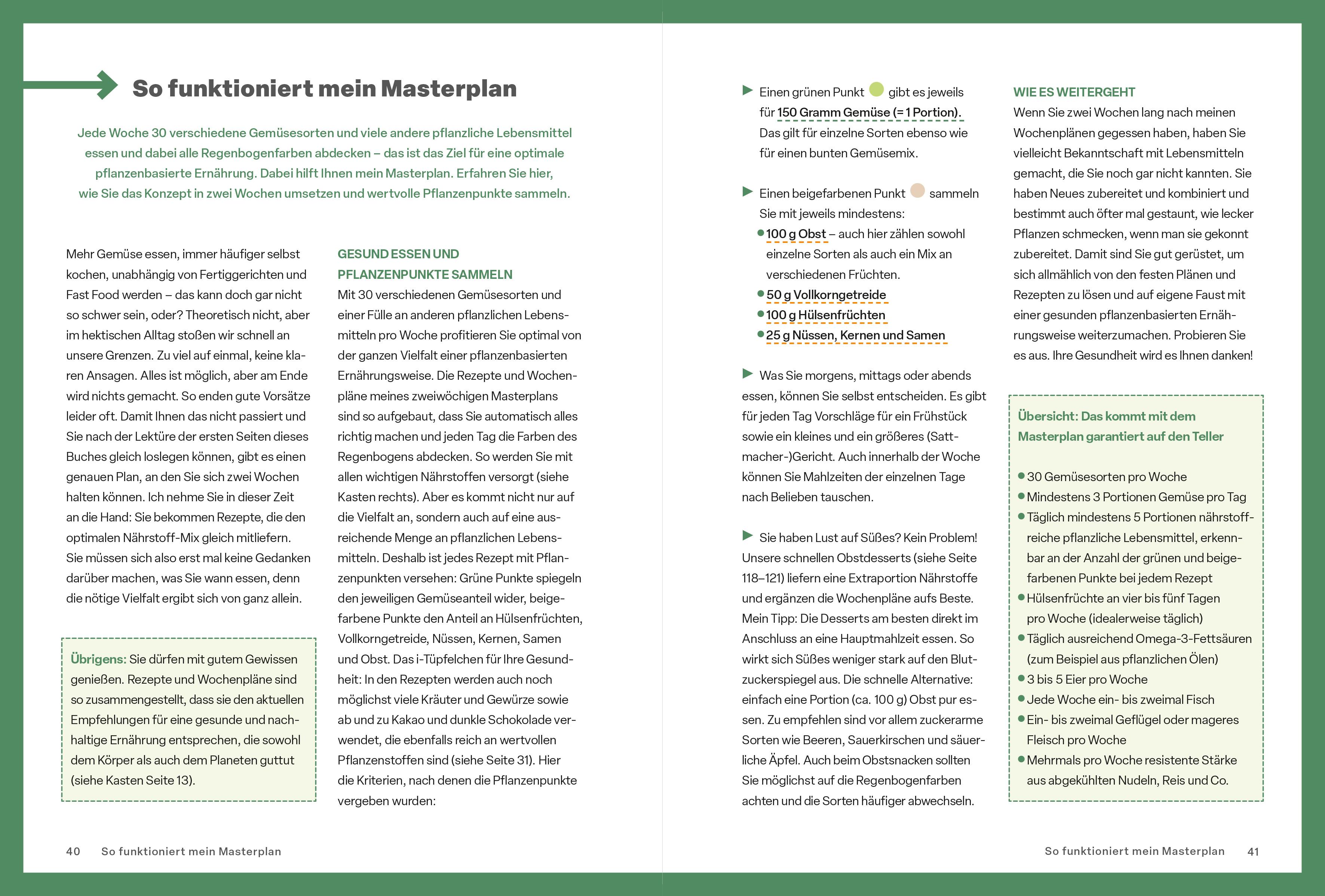 Beispielinhalt (Bild) Der Mehr-Gemüse-Masterplan