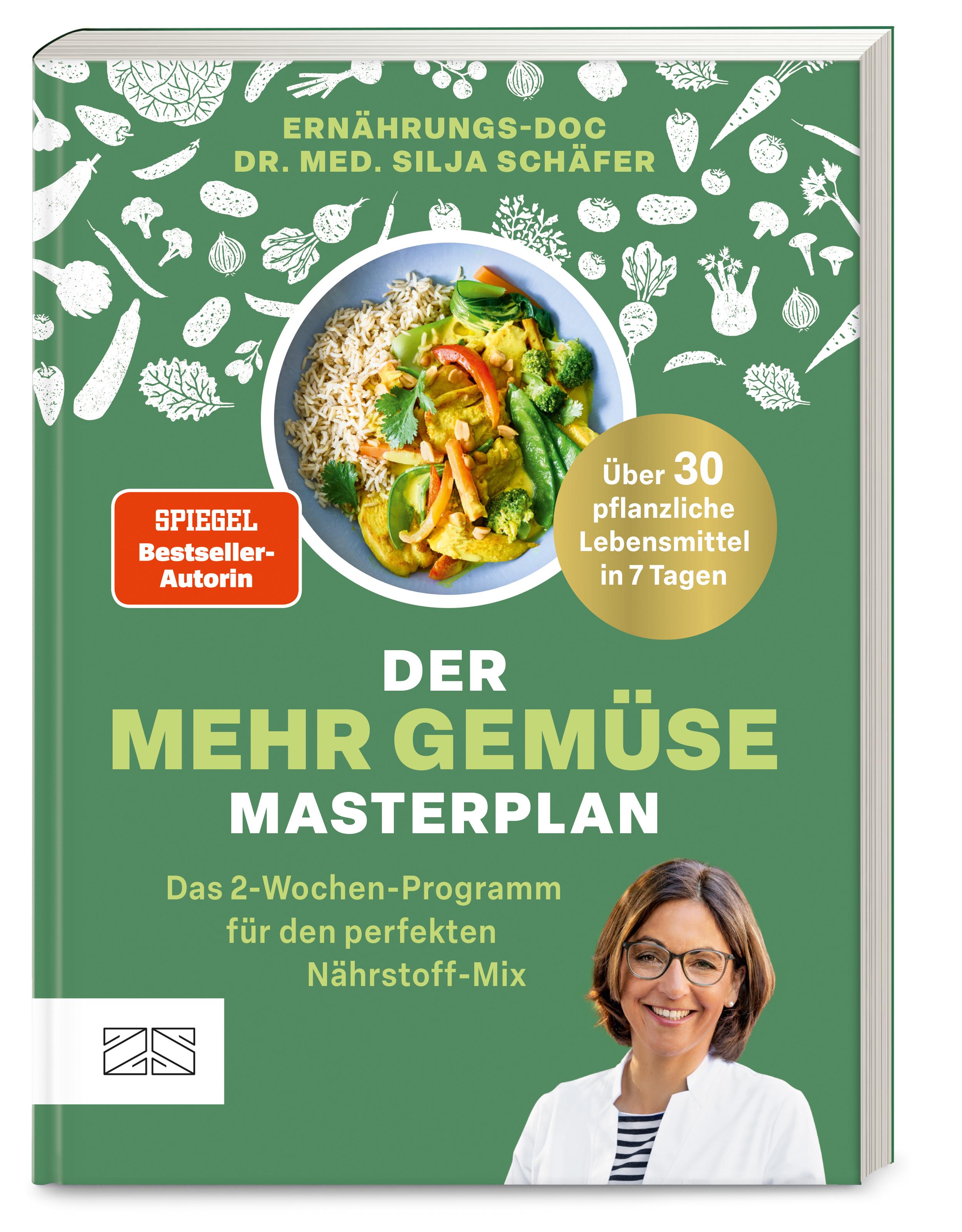 Vorderes Coverbild Der Mehr-Gemüse-Masterplan
