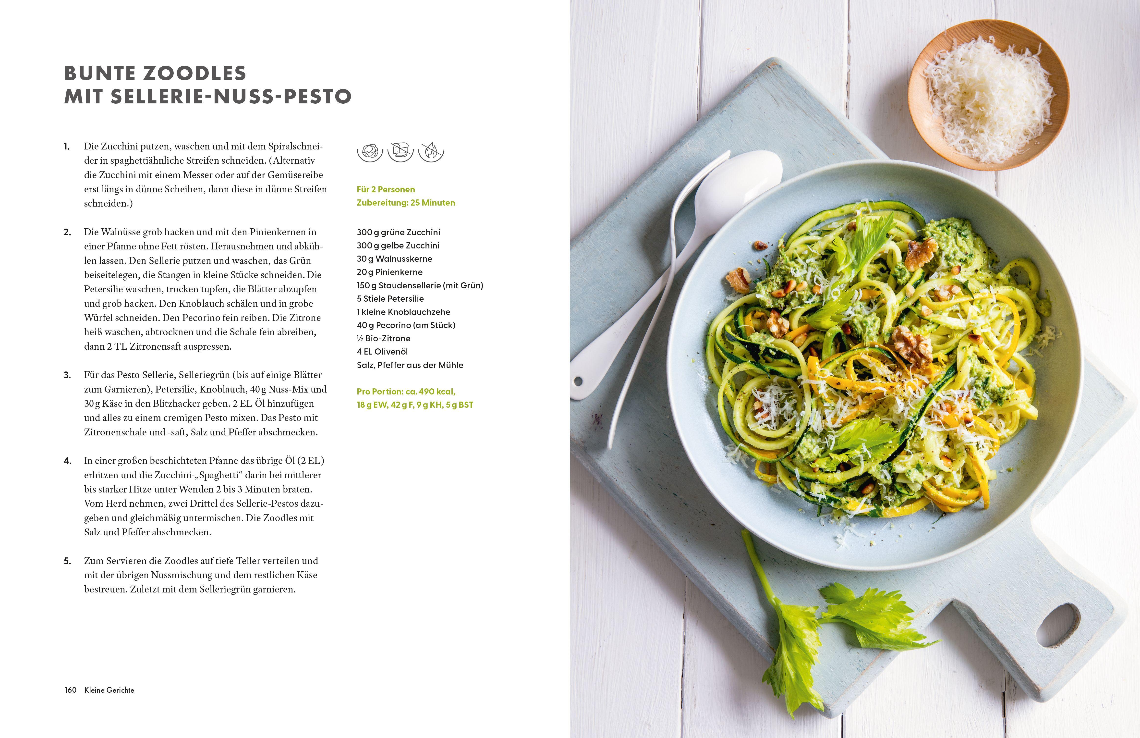 Beispielinhalt (Bild) Die Ernährungs-Docs - Diabetes heilen - Unsere 100 besten Rezepte