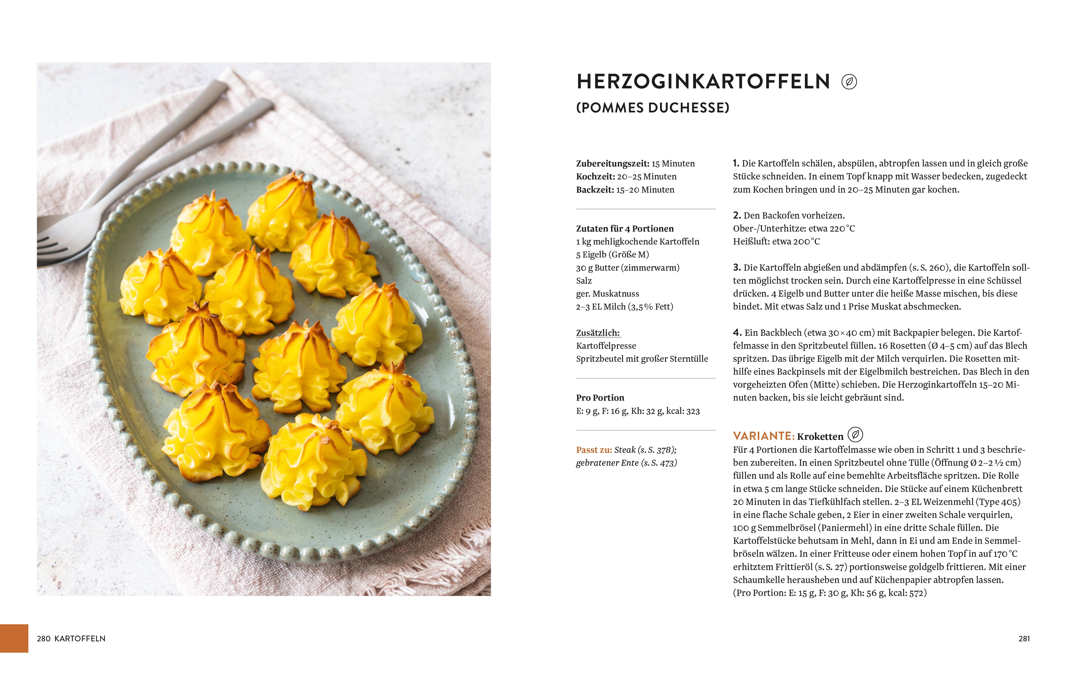 Beispielinhalt (Bild) Schulkochbuch