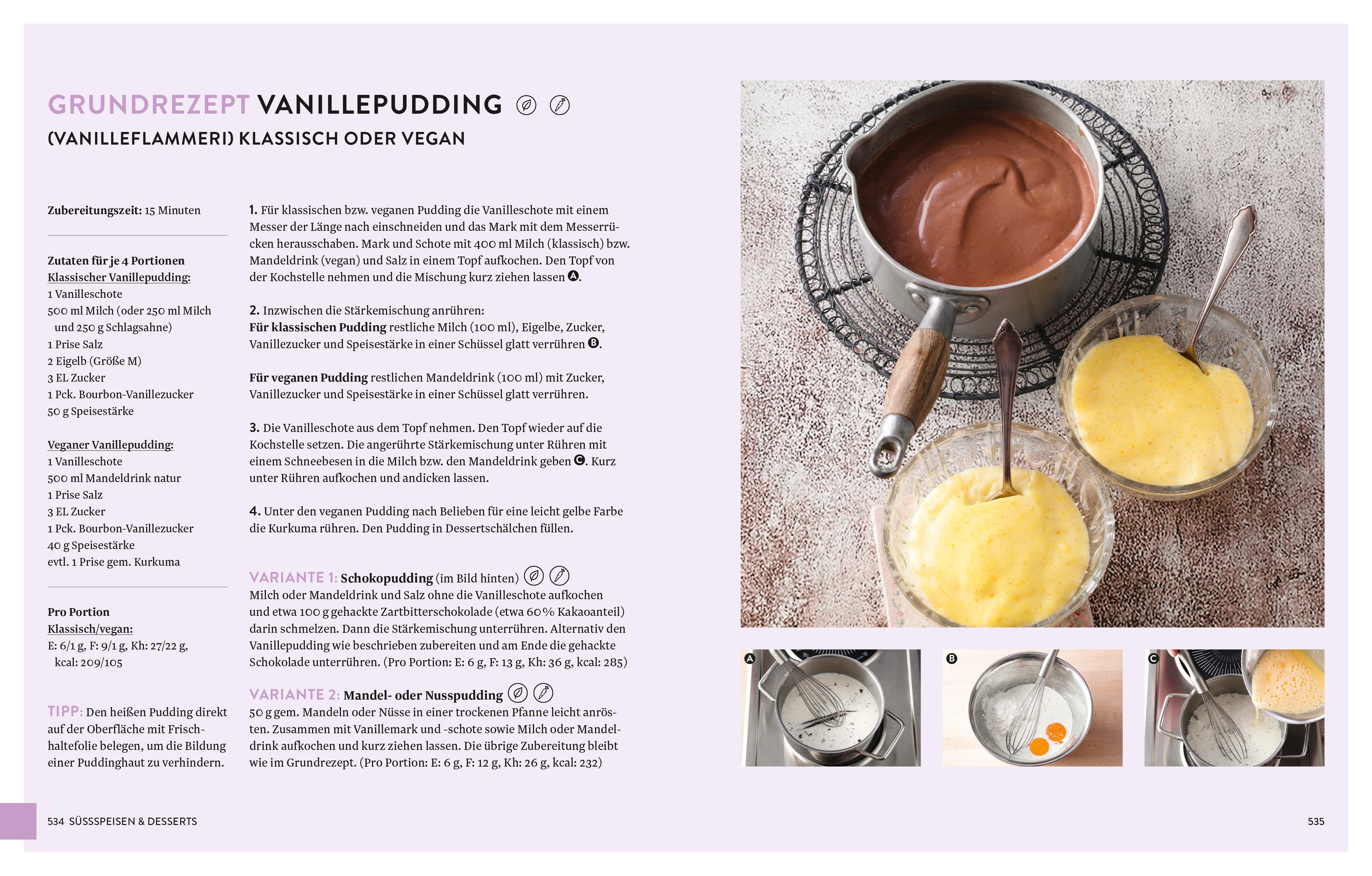 Beispielinhalt (Bild) Schulkochbuch