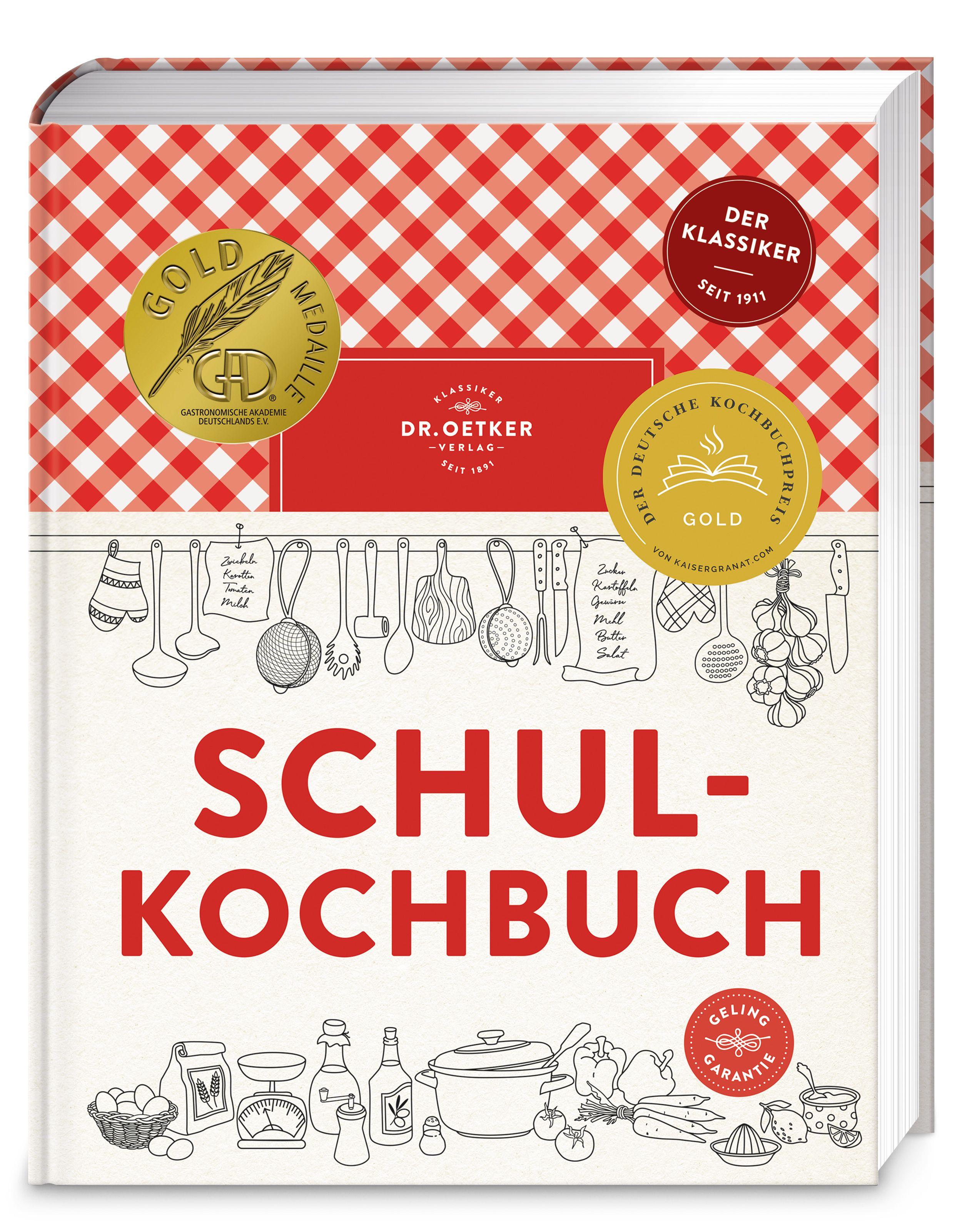 Vorderes Coverbild Schulkochbuch