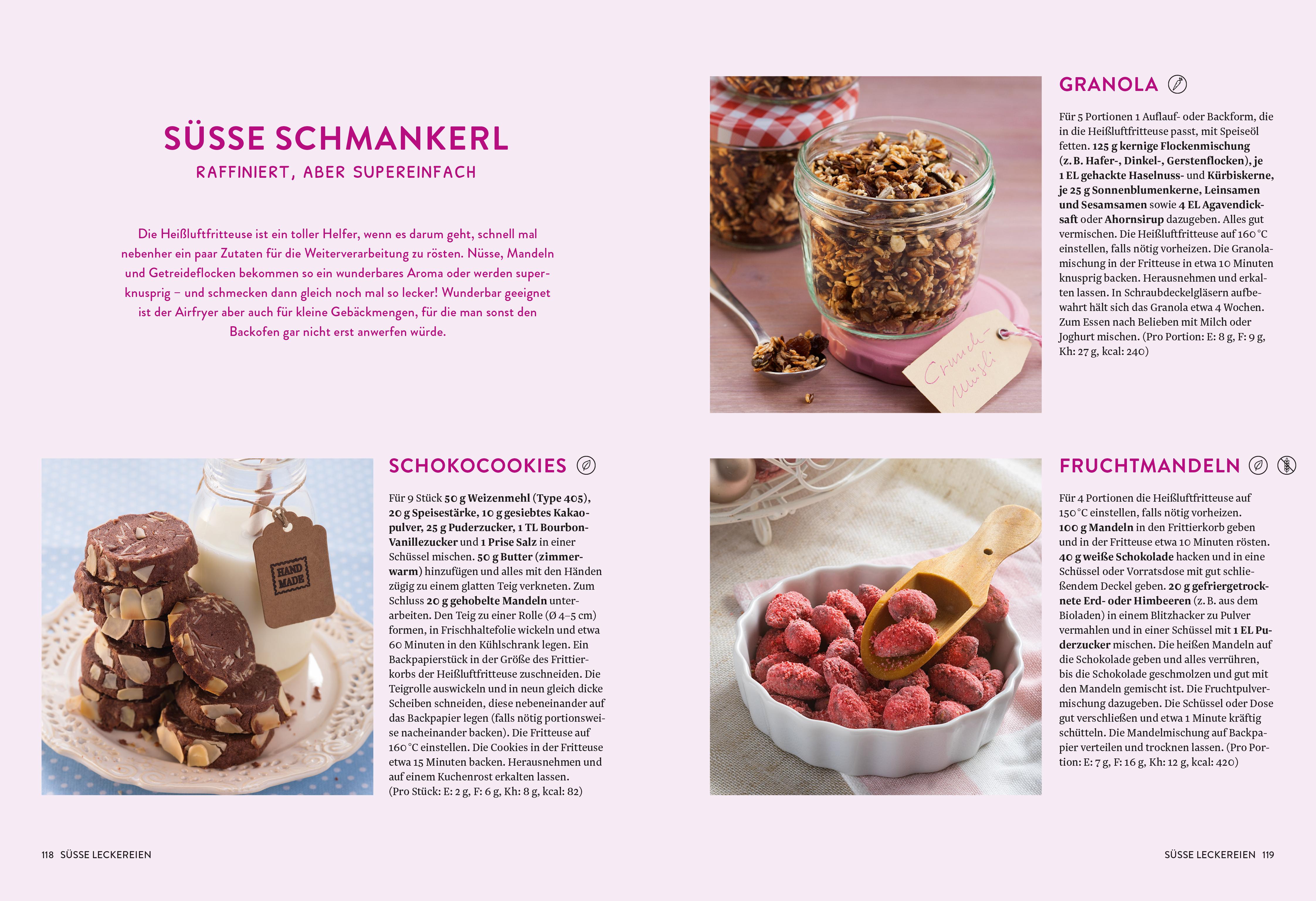 Beispielinhalt (Bild) Heißluftfritteuse