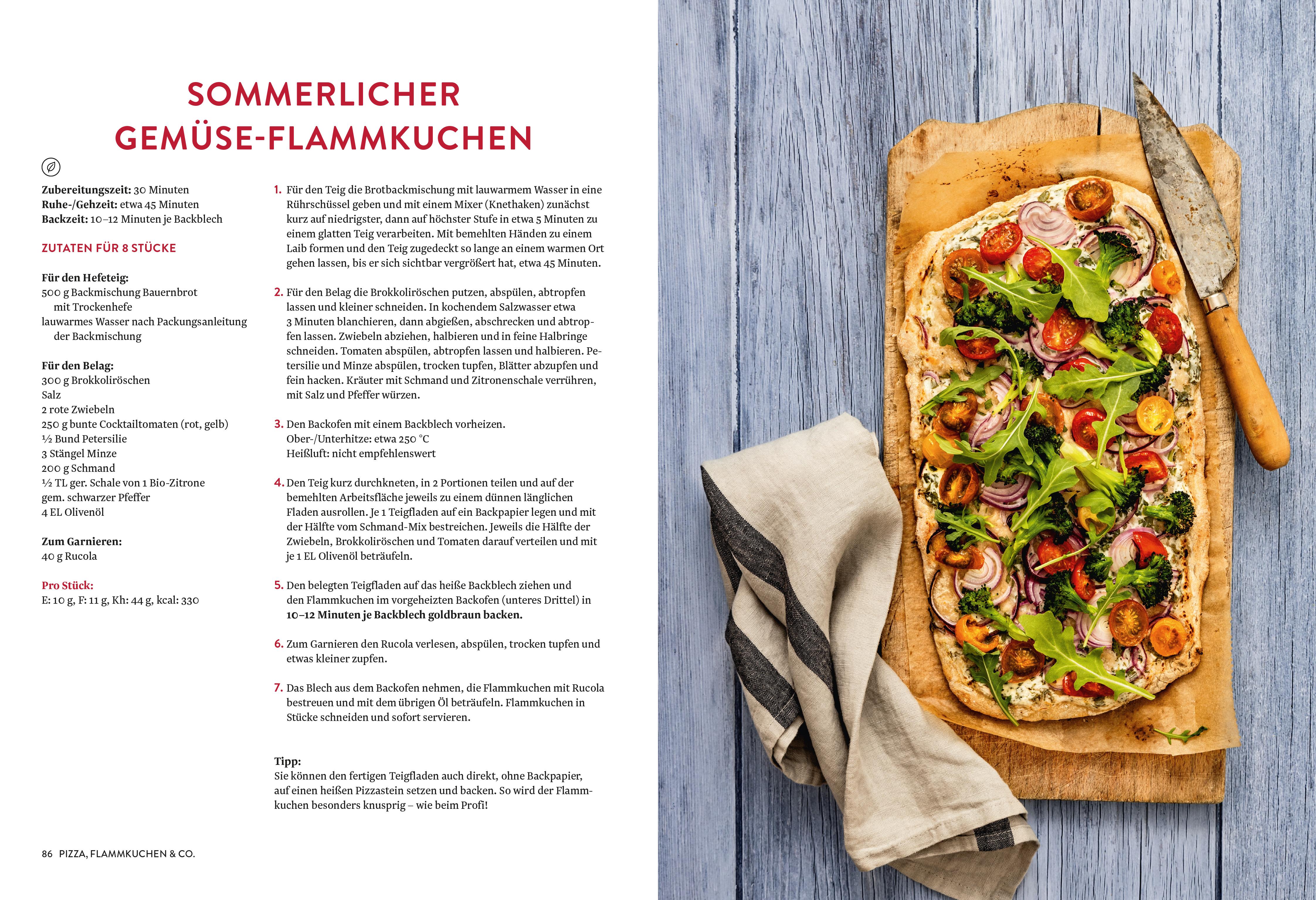 Beispielinhalt (Bild) Herzhaft backen