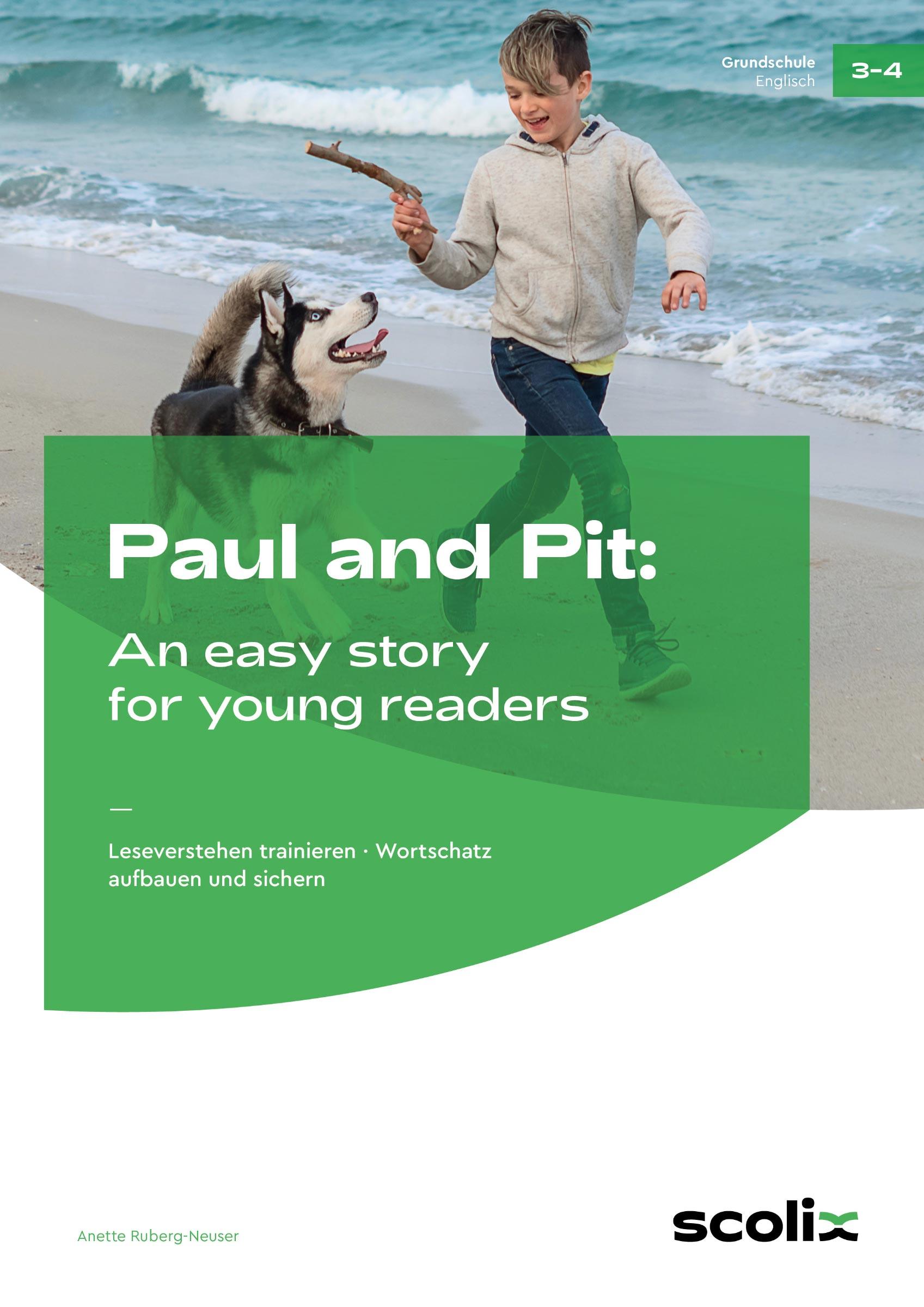Vorderes Coverbild Paul and Pit: An easy story for young readers