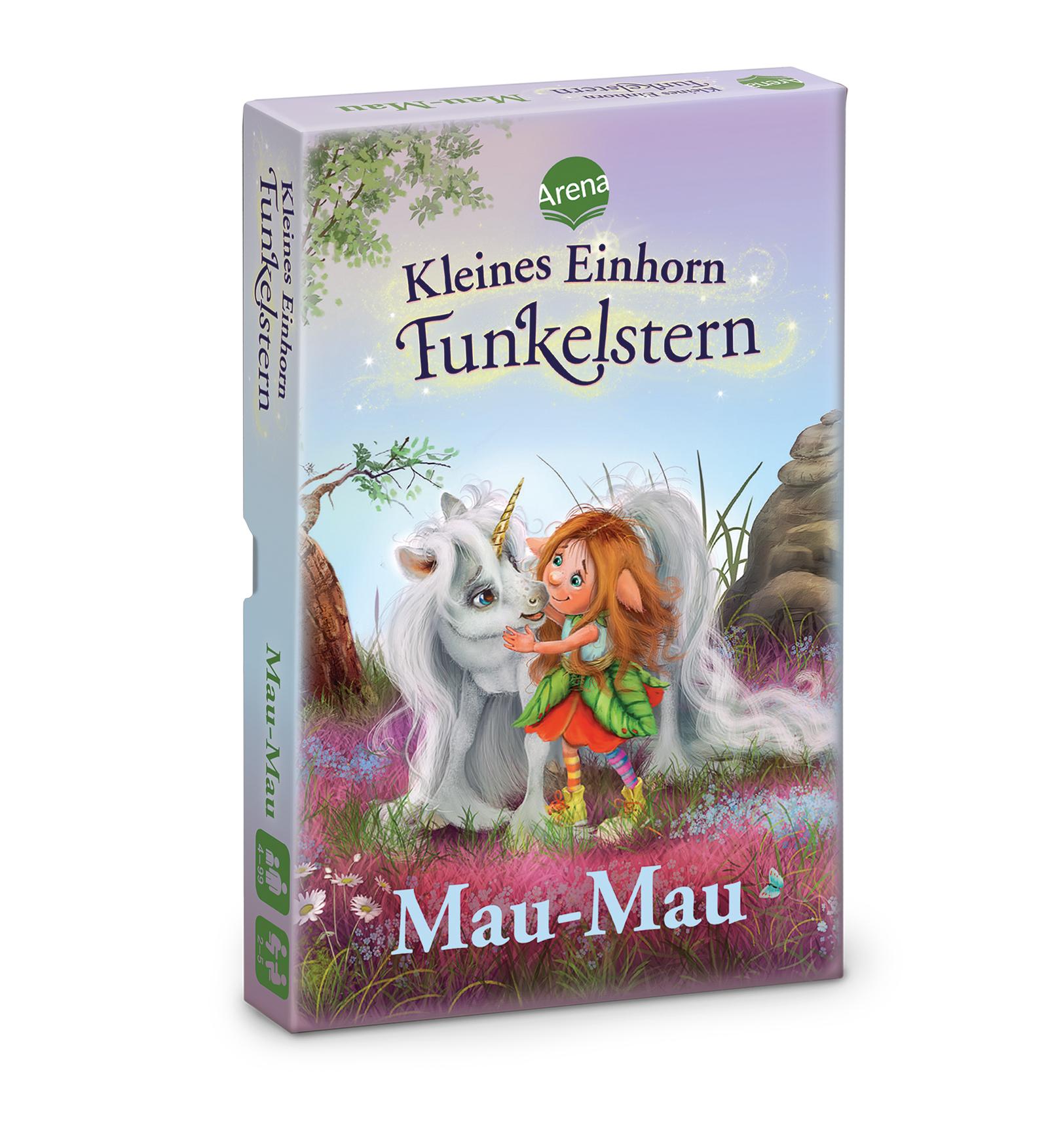 Vorderes Coverbild Kleines Einhorn Funkelstern. Mau-Mau