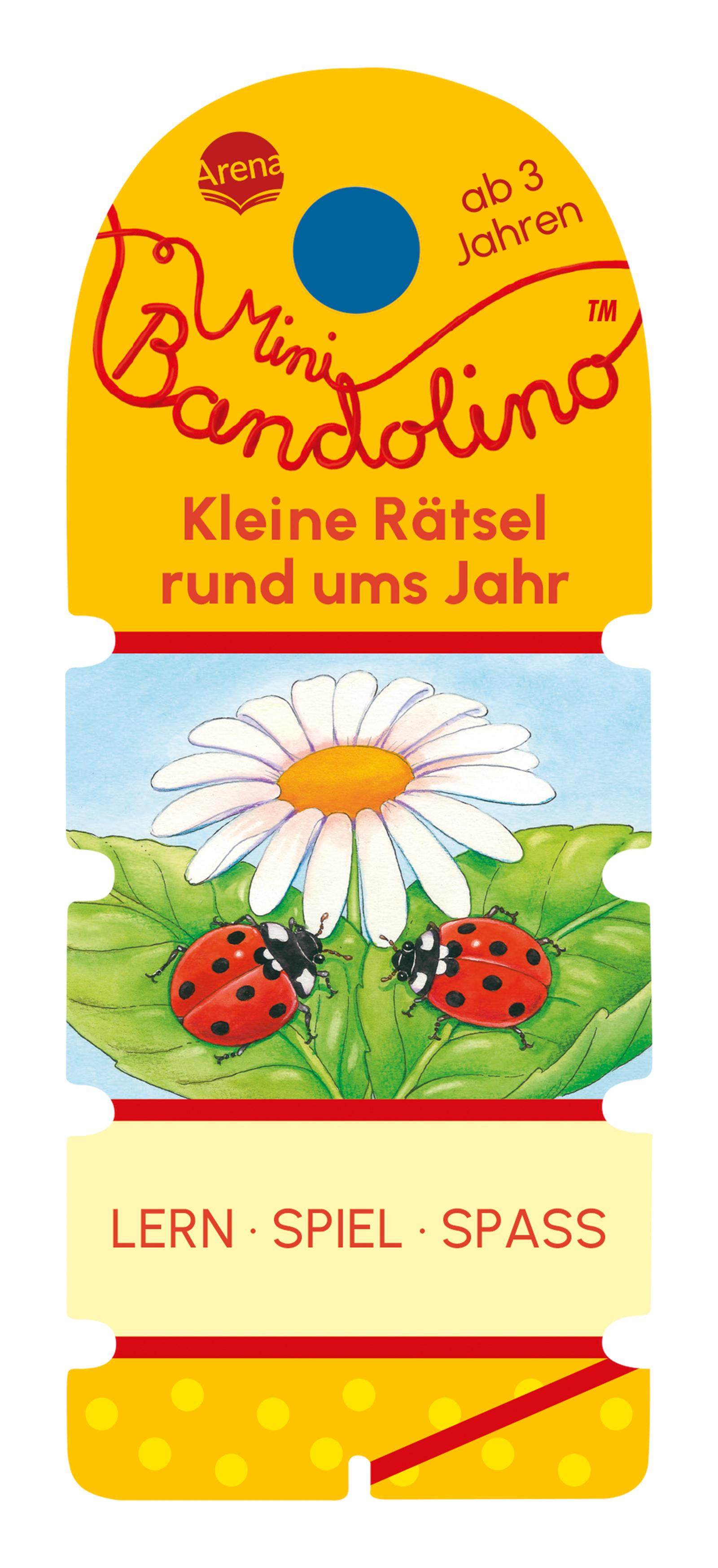 Vorderes Coverbild Mini Bandolino. Kleine Rätsel rund ums Jahr