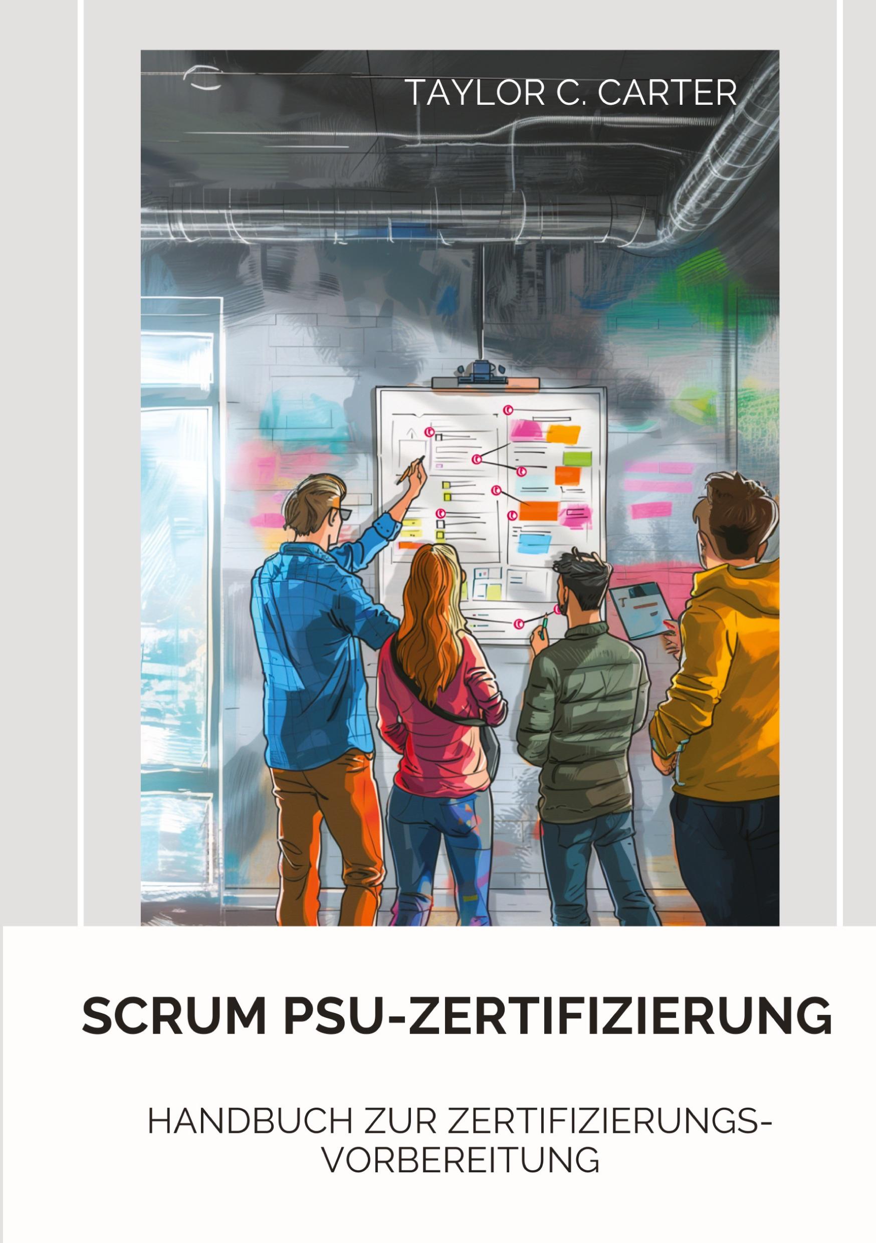 Vorderes Coverbild Scrum PSU-Zertifizierung