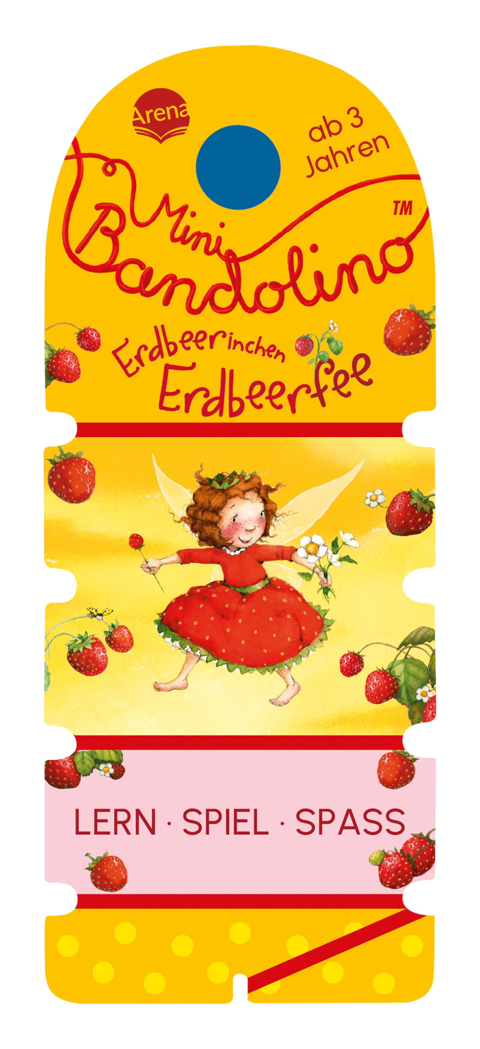 Vorderes Coverbild Mini Bandolino. Erdbeerinchen Erdbeerfee