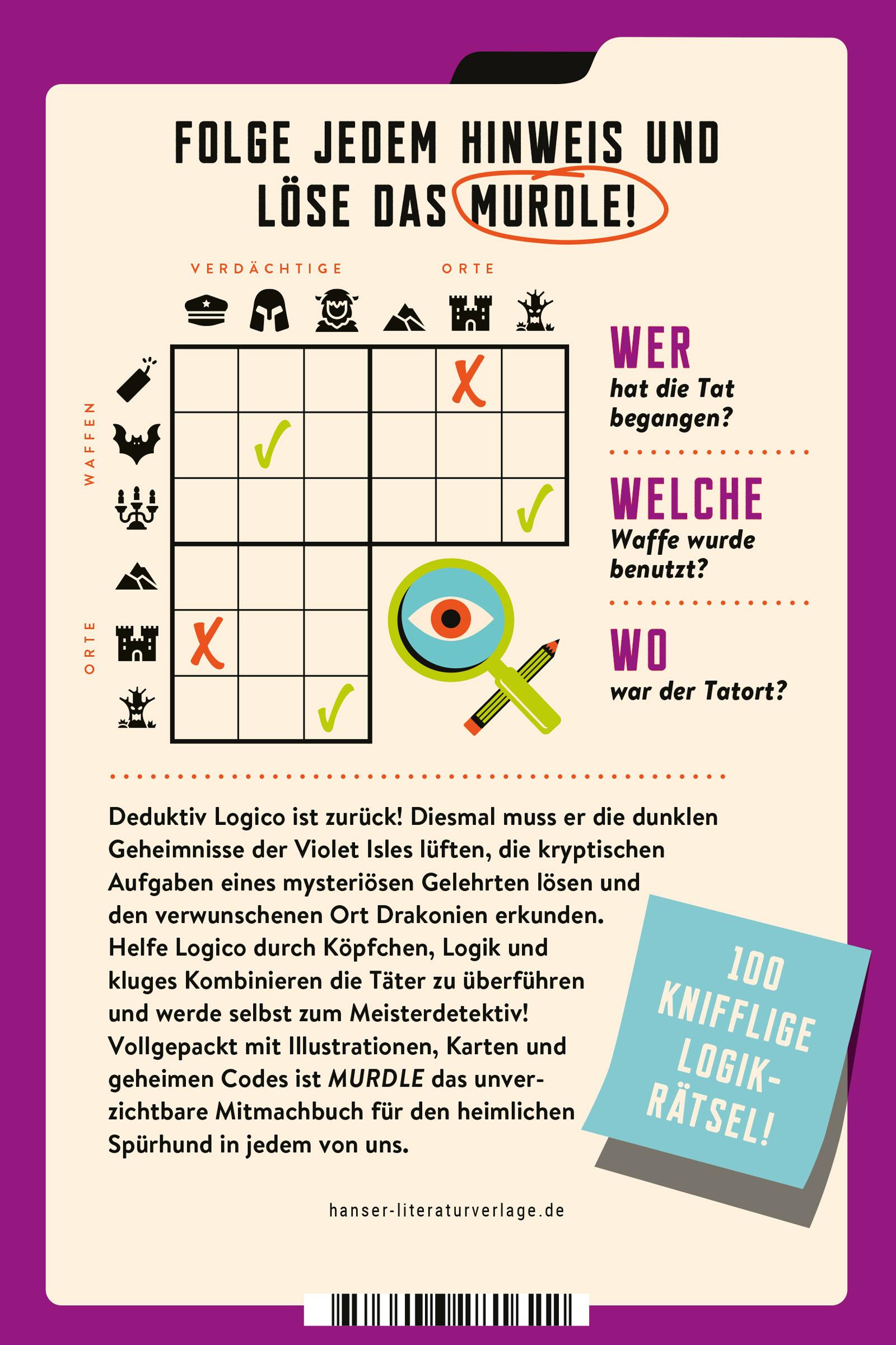 Beispielinhalt (Bild) Murdle Volume 2