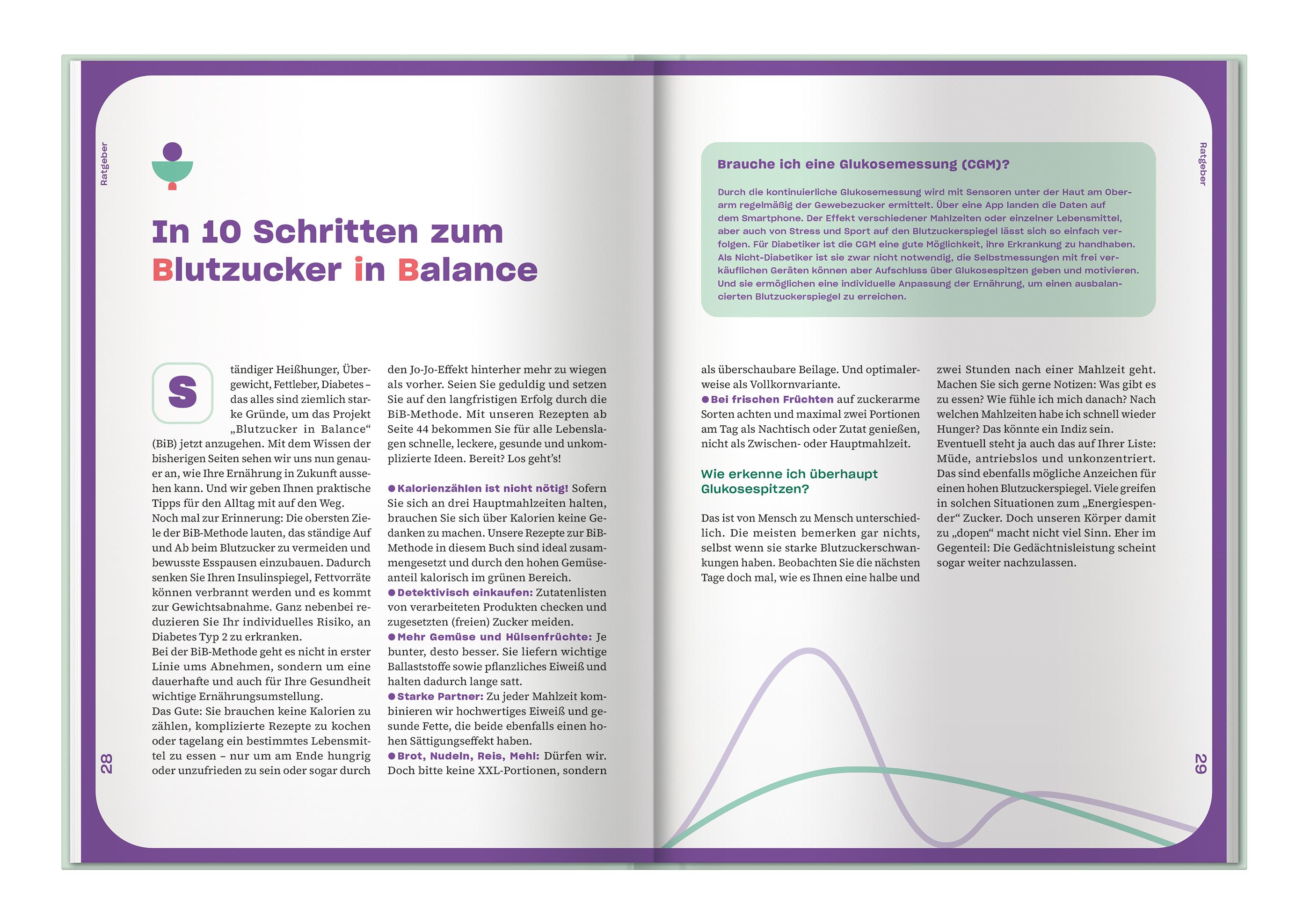 Beispielinhalt (Bild) Apotheken Umschau: Blutzucker in Balance