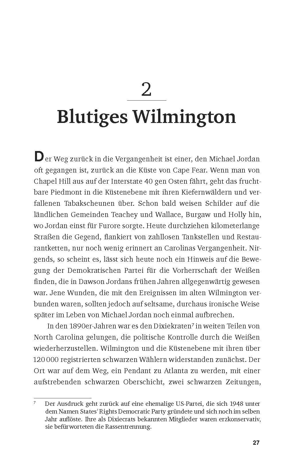 Beispielinhalt (Bild) Michael Jordan. Die Biografie