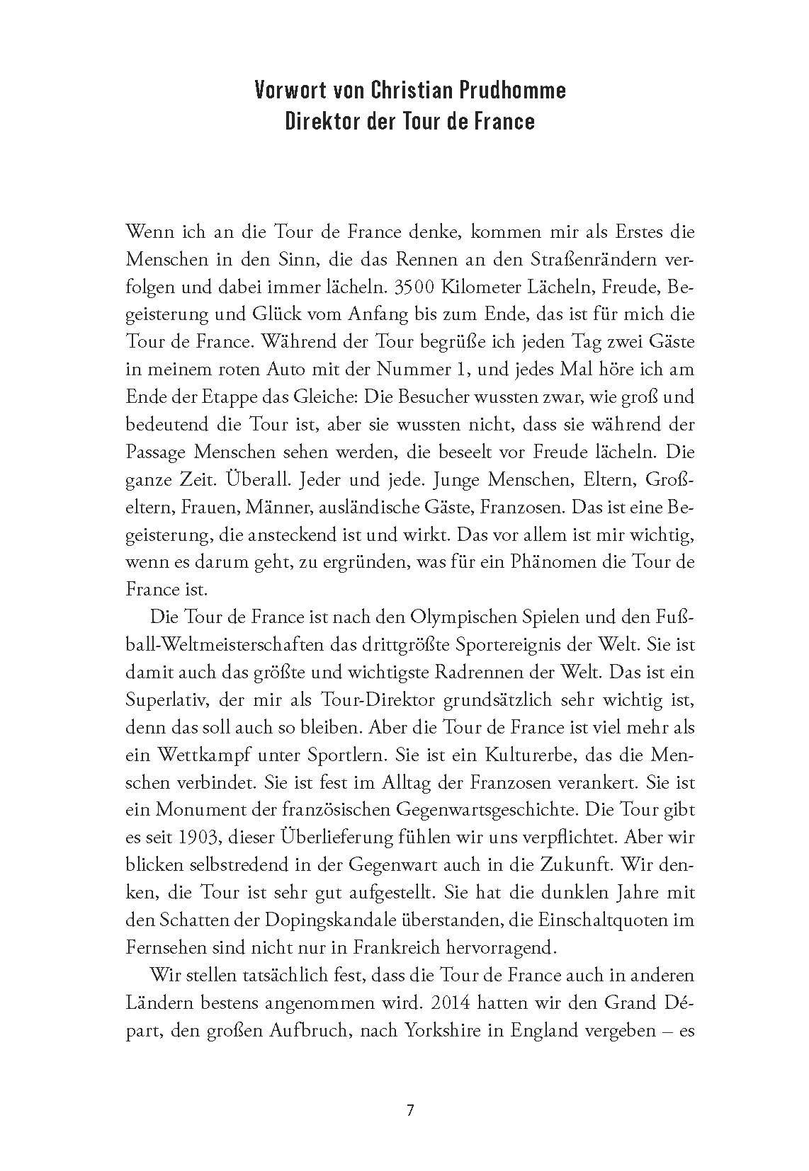 Beispielinhalt (Bild) Tour de France