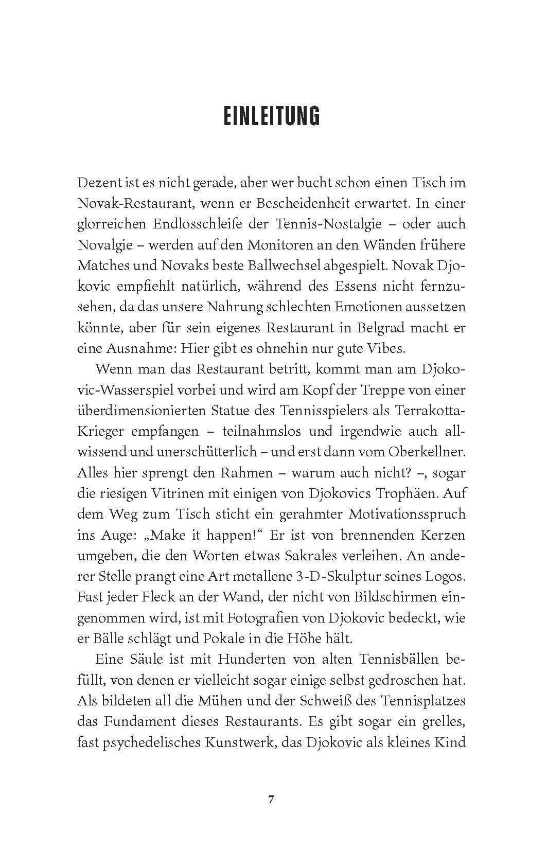 Beispielinhalt (Bild) Auf der Suche nach Novak