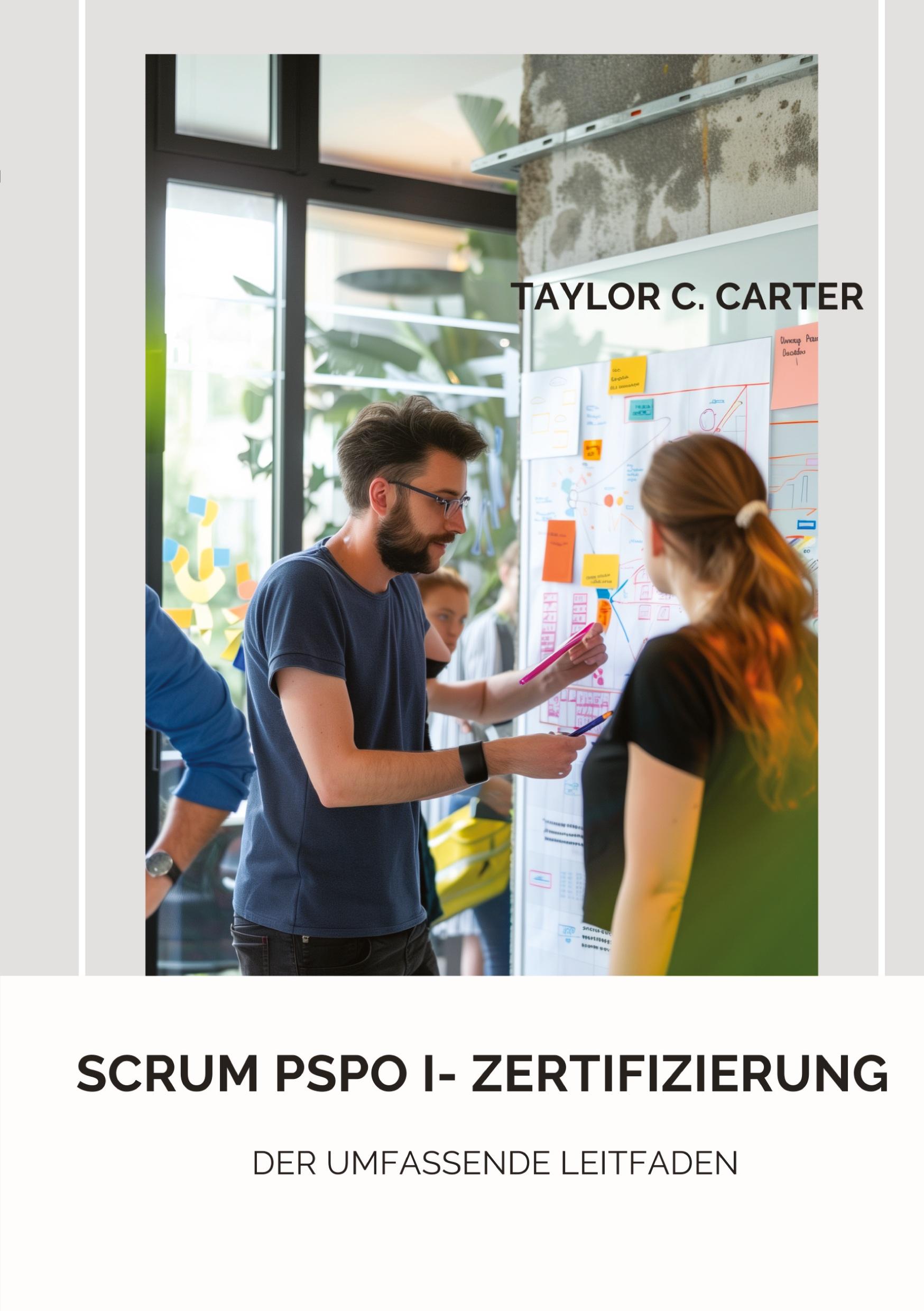 Vorderes Coverbild Scrum PSPO I- Zertifizierung