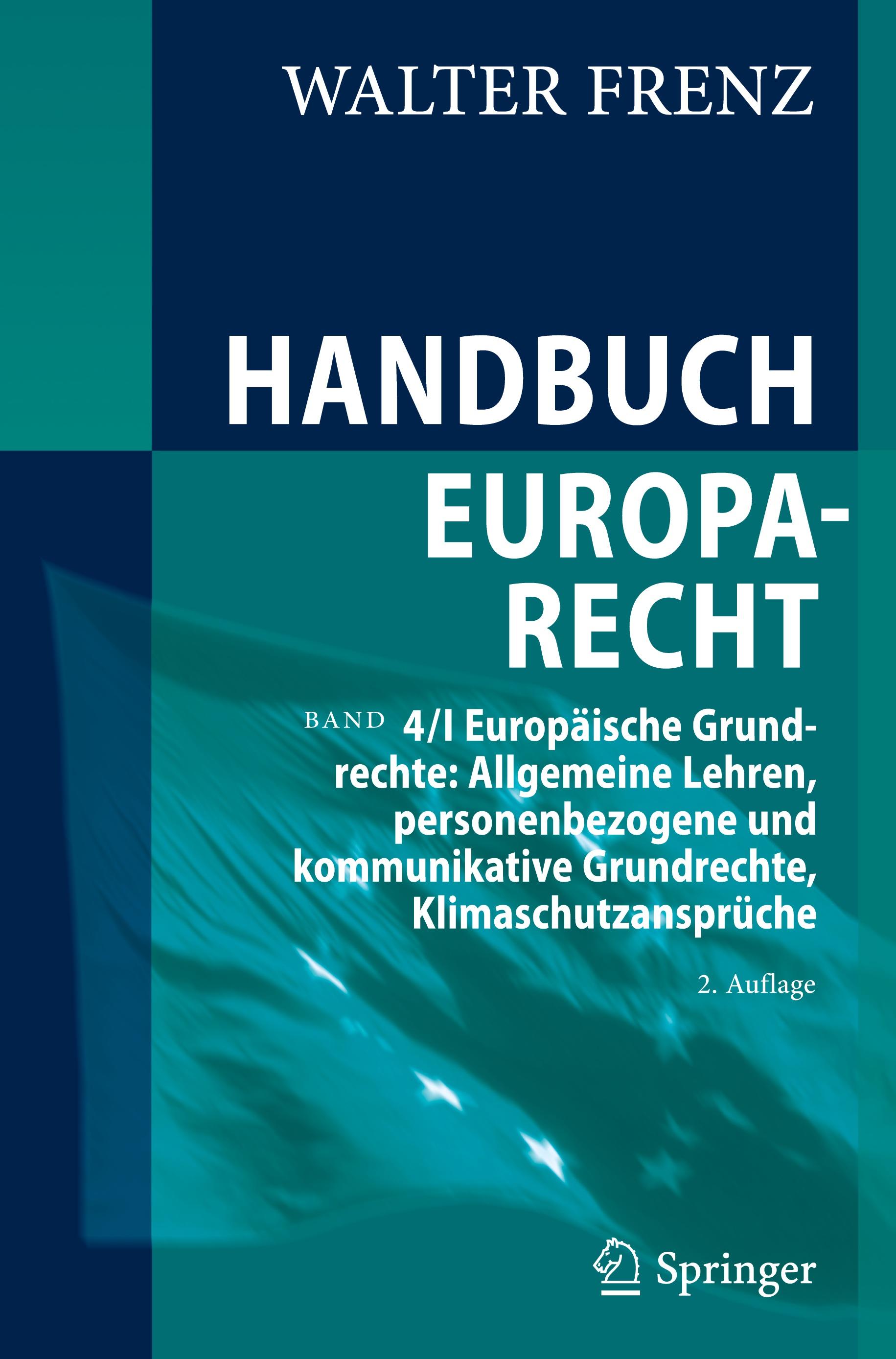 Vorderes Coverbild Handbuch Europarecht