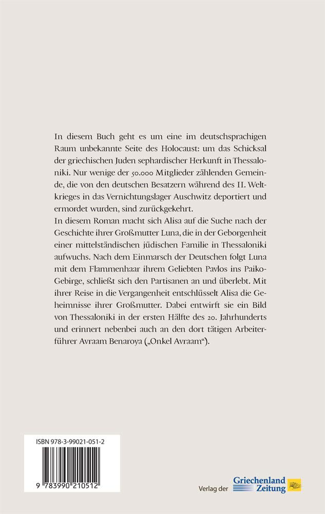 Rückseitencover Onkel Avraam bleibt für immer hier