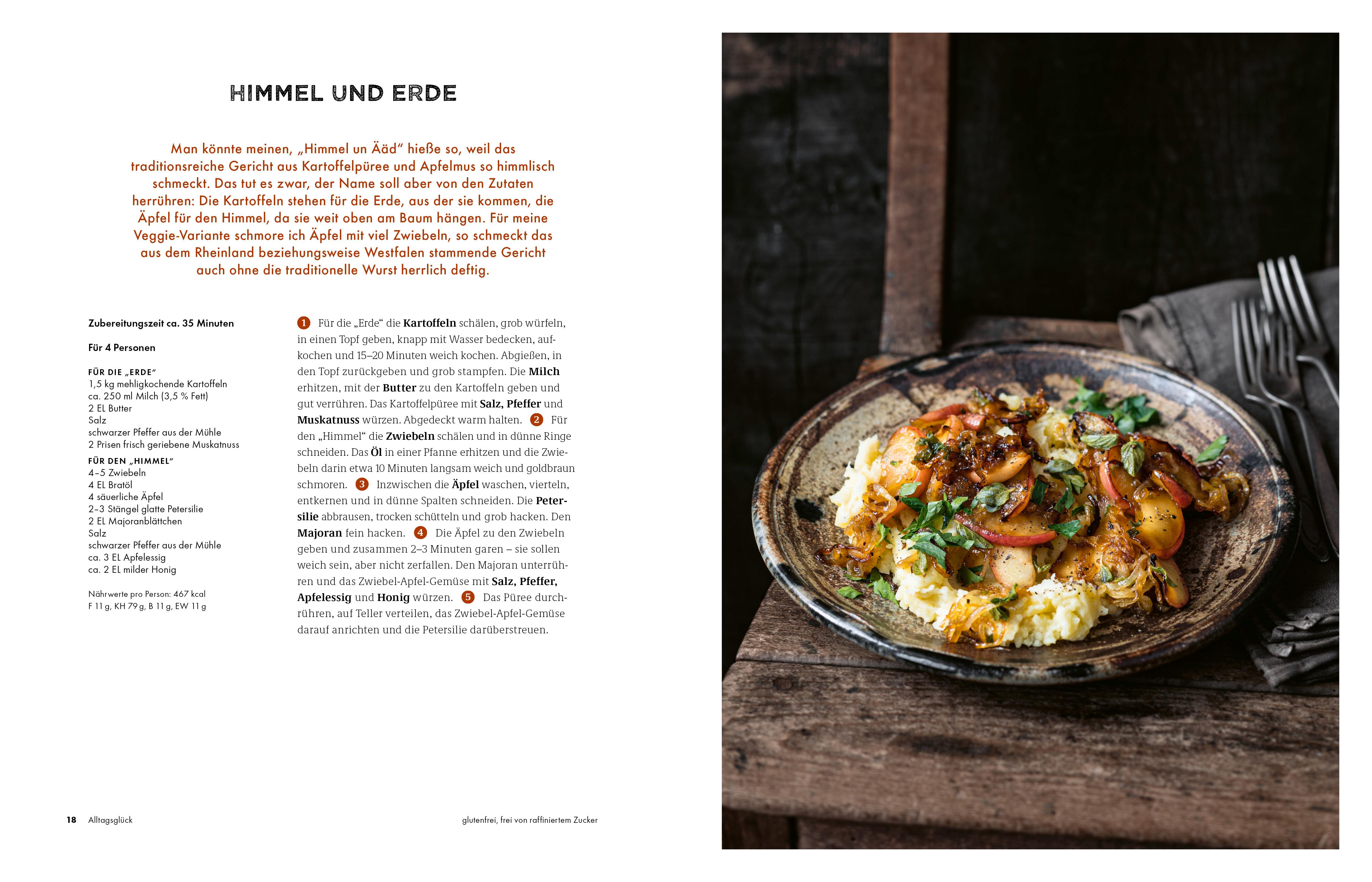 Beispielinhalt (Bild) Deftig vegetarisch - Heimatküche