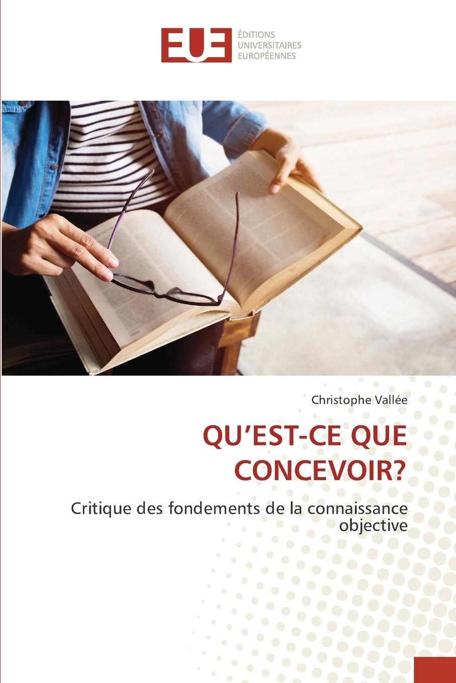 Vorderes Coverbild QU'EST-CE QUE CONCEVOIR?