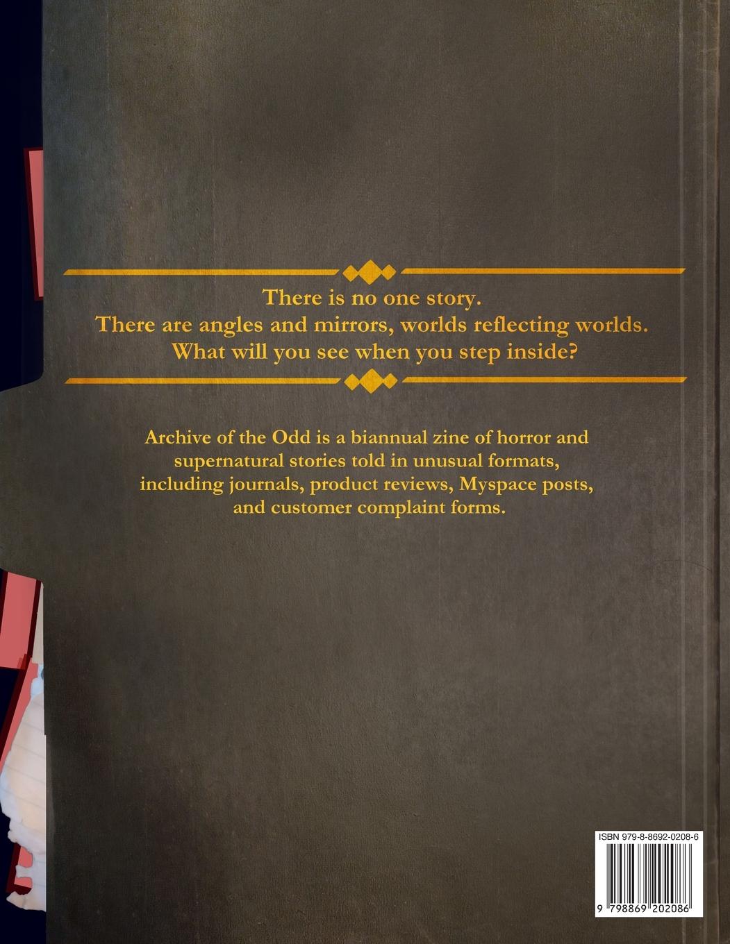 Rückseitencover Archive of the Odd Issue #3