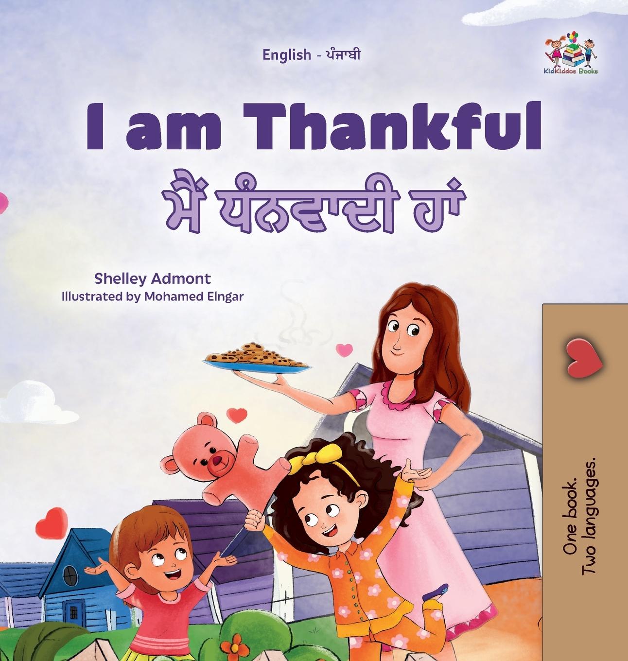 Vorderes Coverbild I am Thankful (English Punjabi Gurmukhi Bilingual Children's Book)