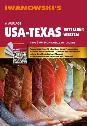 Vorderes Coverbild USA-Texas & Mittlerer Westen - Reiseführer von Iwanowski